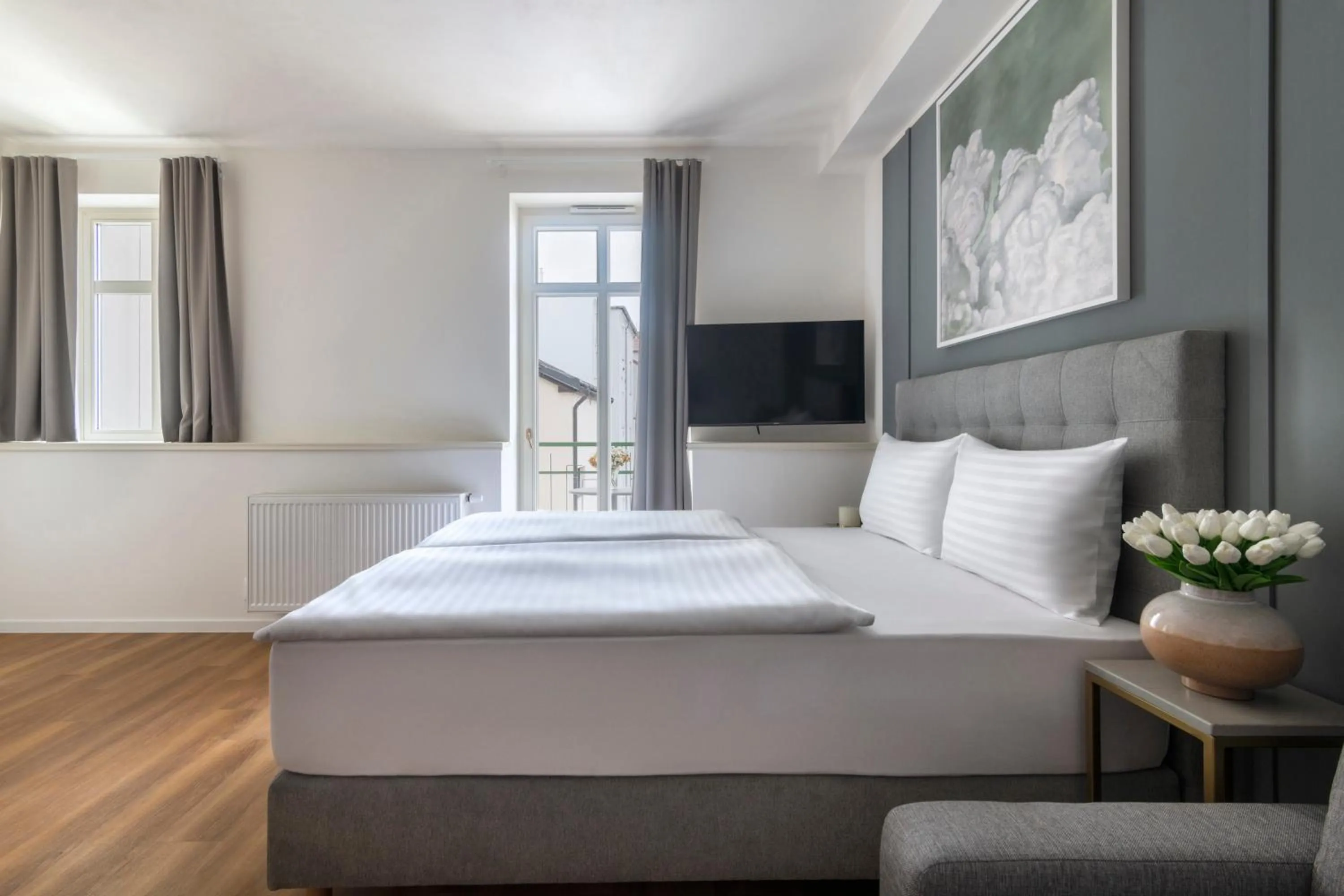 Bed in Encore Boutique Residence by Dwellfort