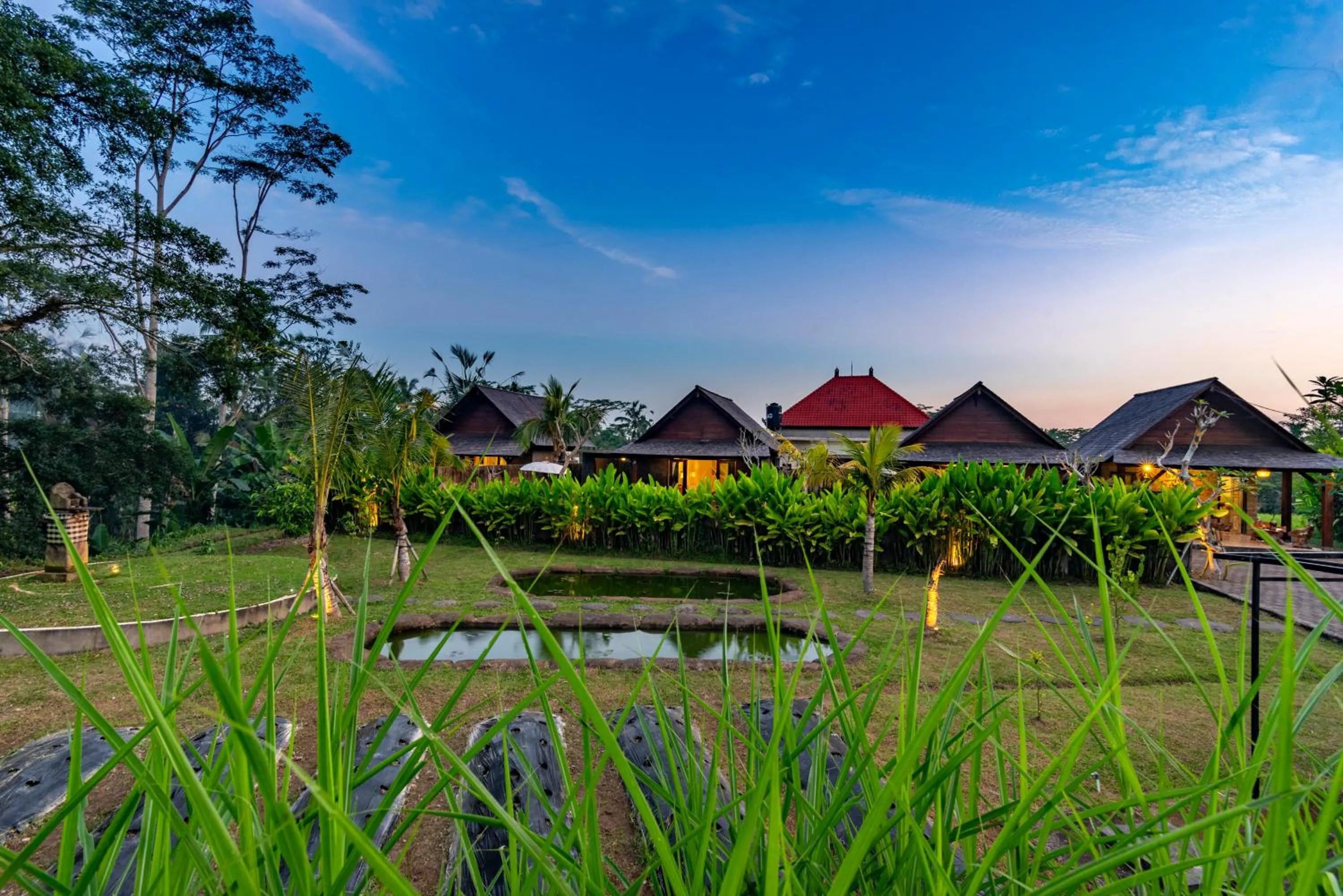 Property building in Tiare Villa Ubud by Dhananjaya Hospitality