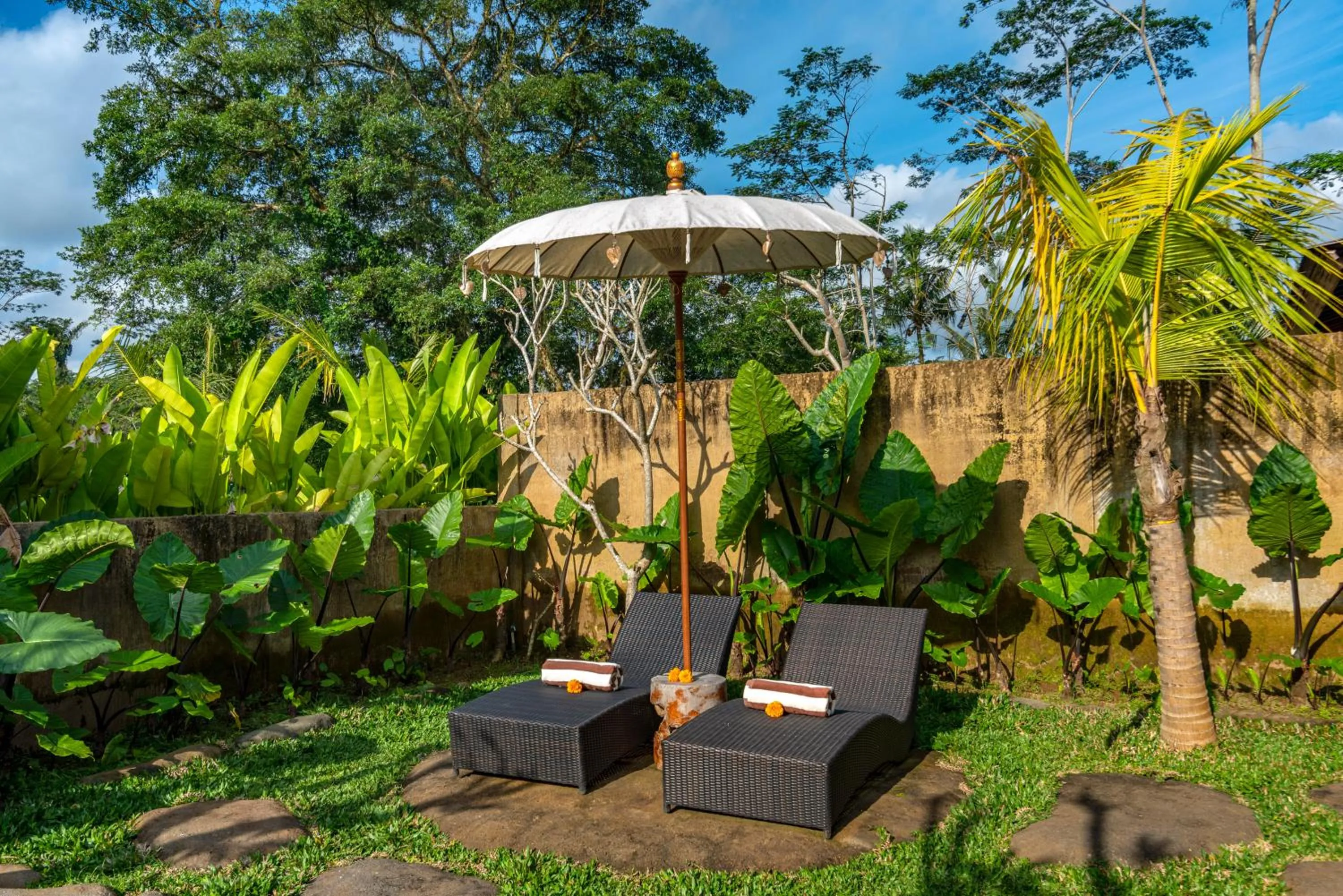 Patio in Tiare Villa Ubud by Dhananjaya Hospitality