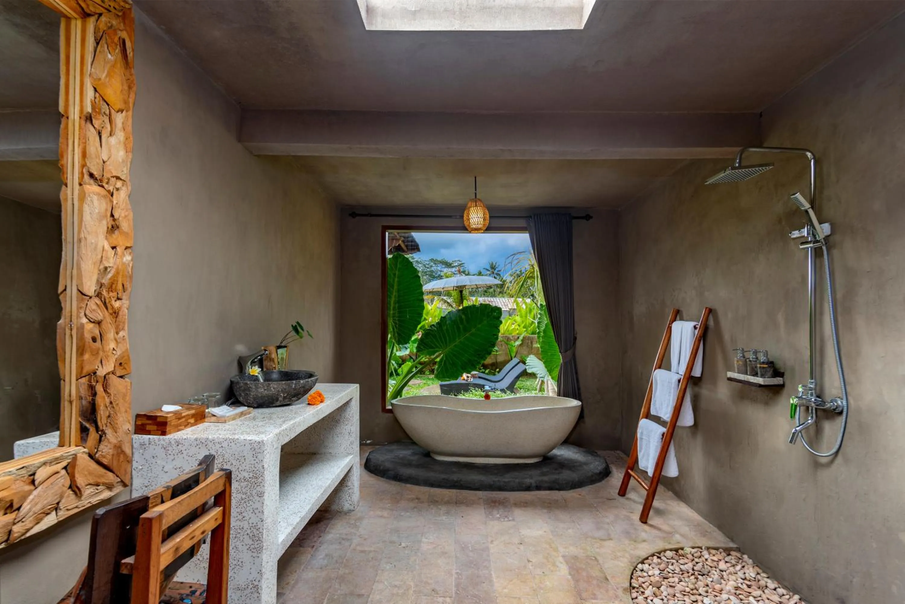 Garden in Tiare Villa Ubud by Dhananjaya Hospitality