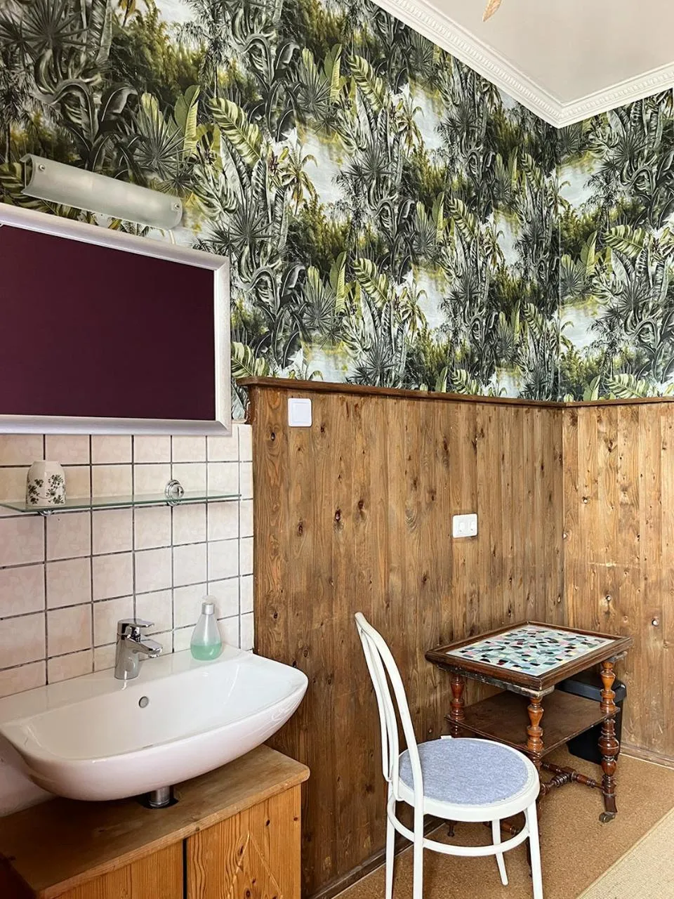 Seating area in Homeplanet Hostel