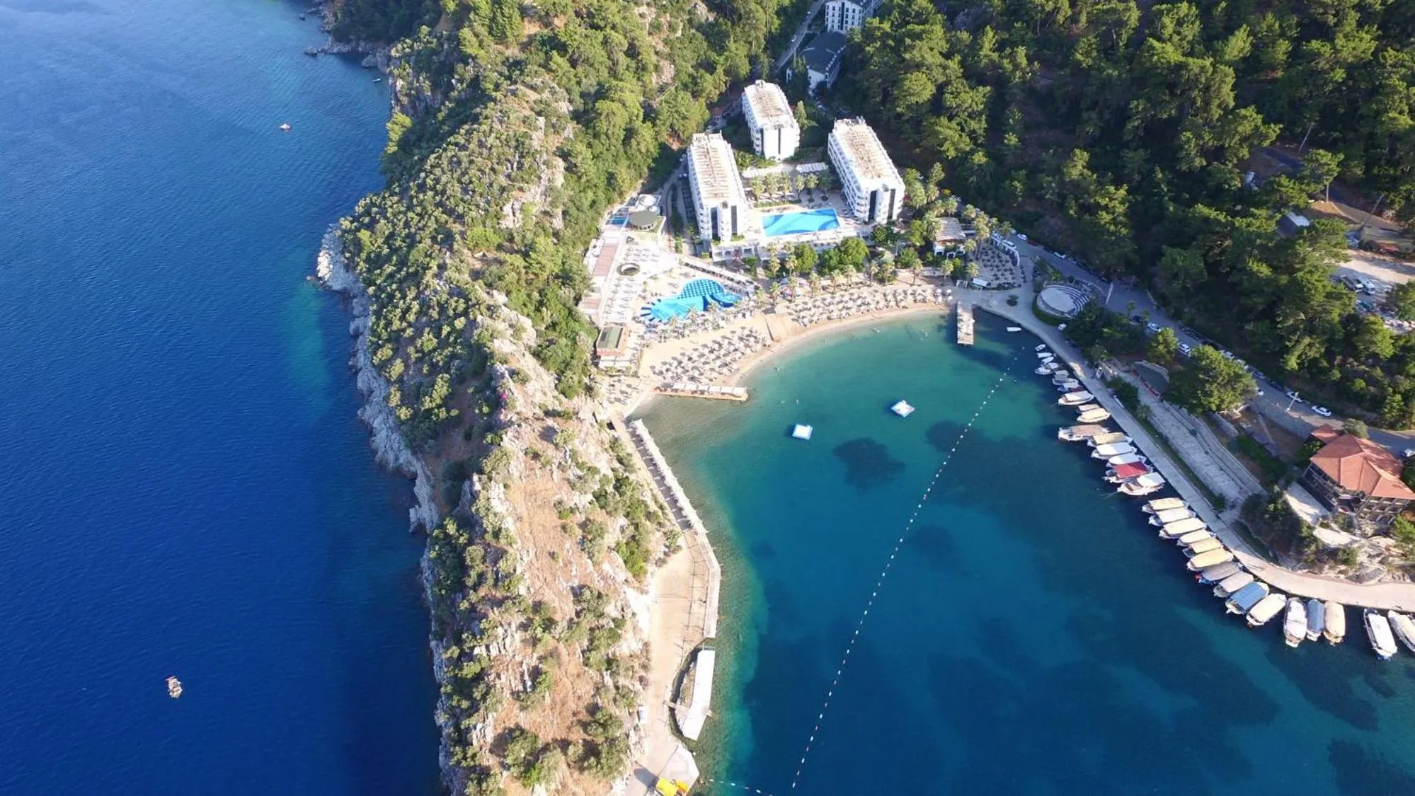 Property building in Turunc Resort Hotel