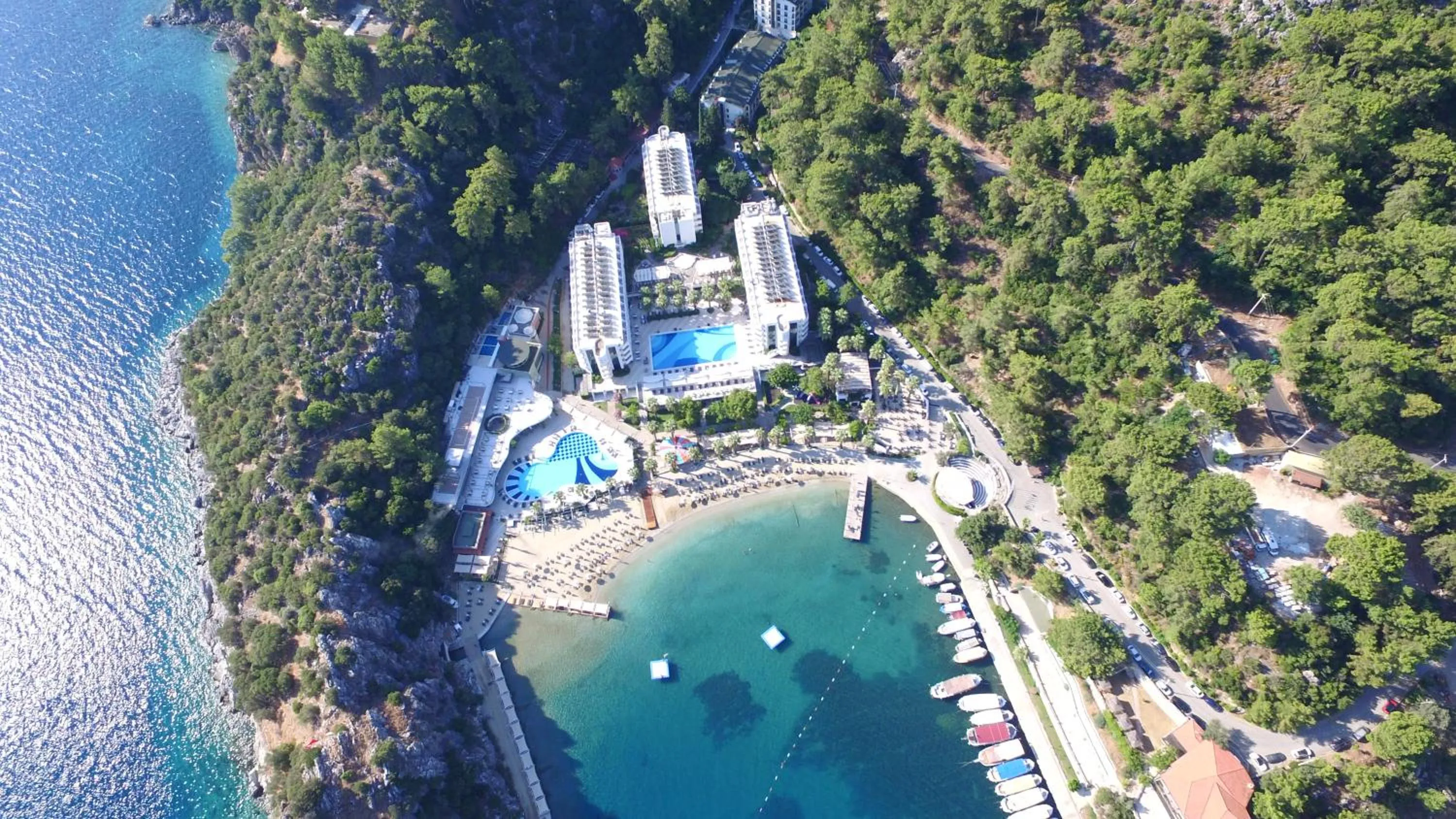 Property building in Turunc Resort Hotel