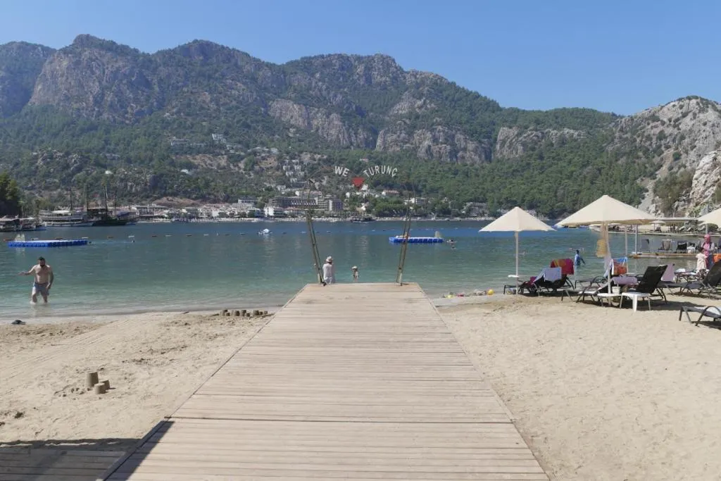 Beach in Turunc Resort Hotel