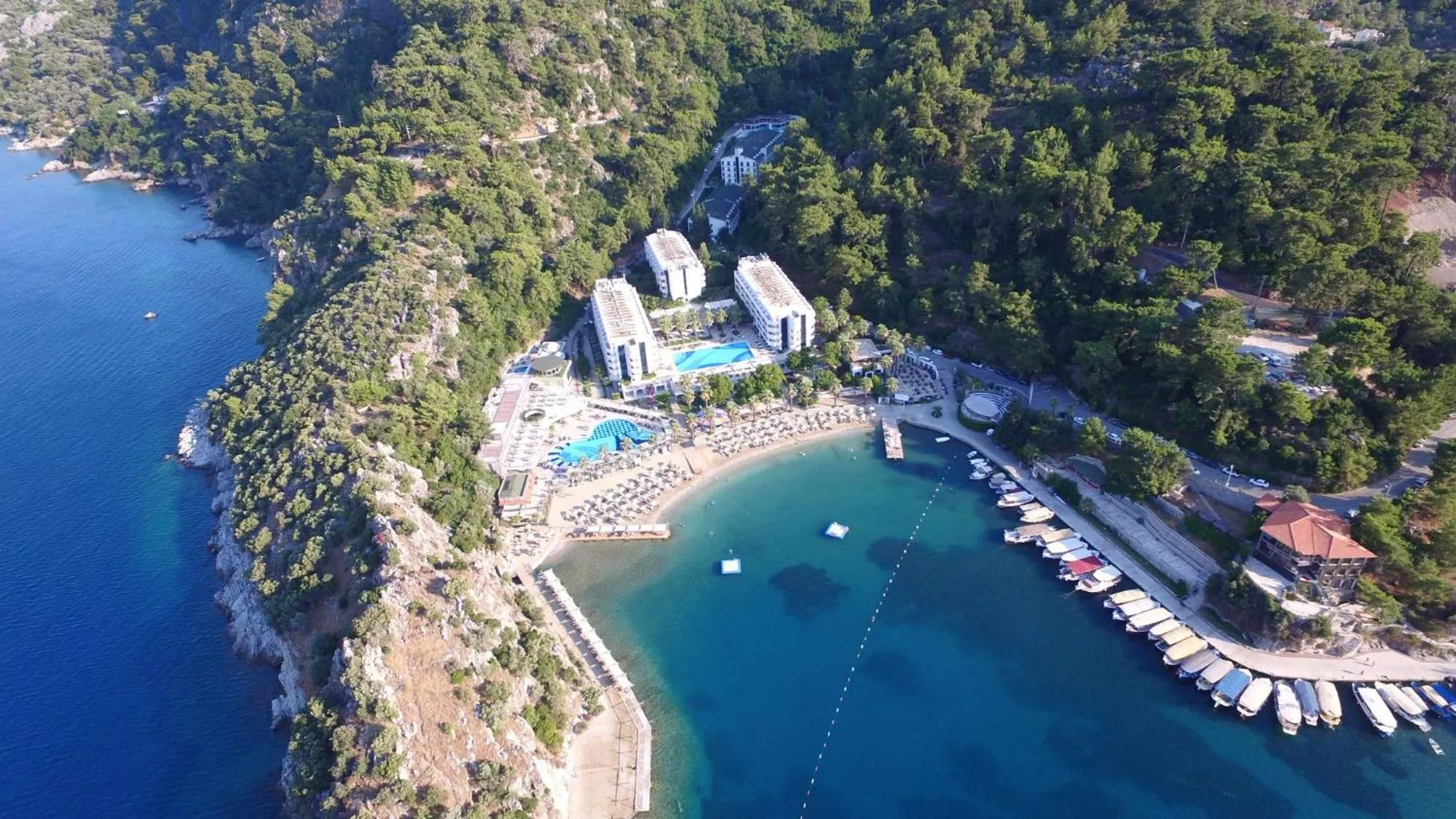 Property building in Turunc Resort Hotel