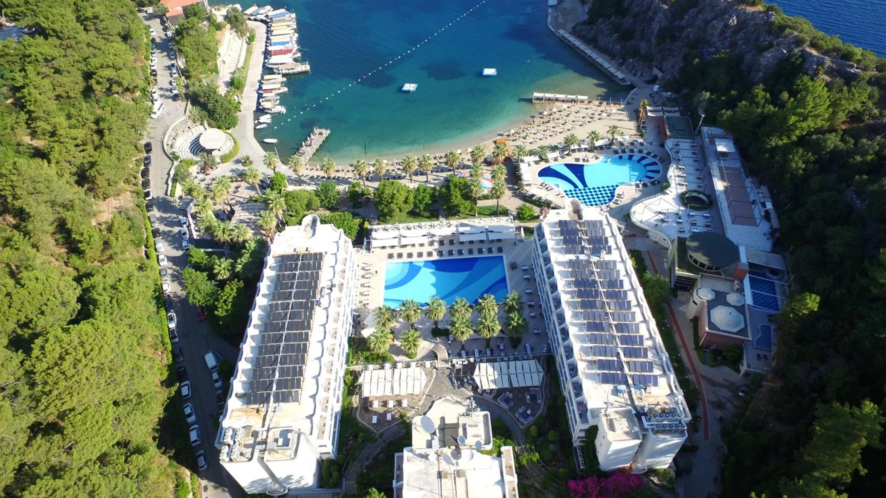 Property building in Turunc Resort Hotel