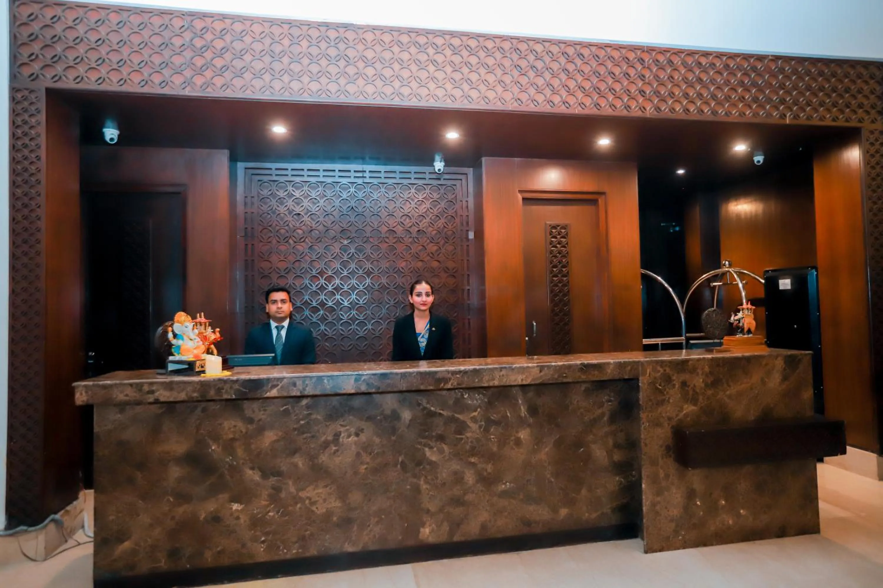Staff in Bel-La Monde Hotel NH8 at 6km from IGI Airport Delhi