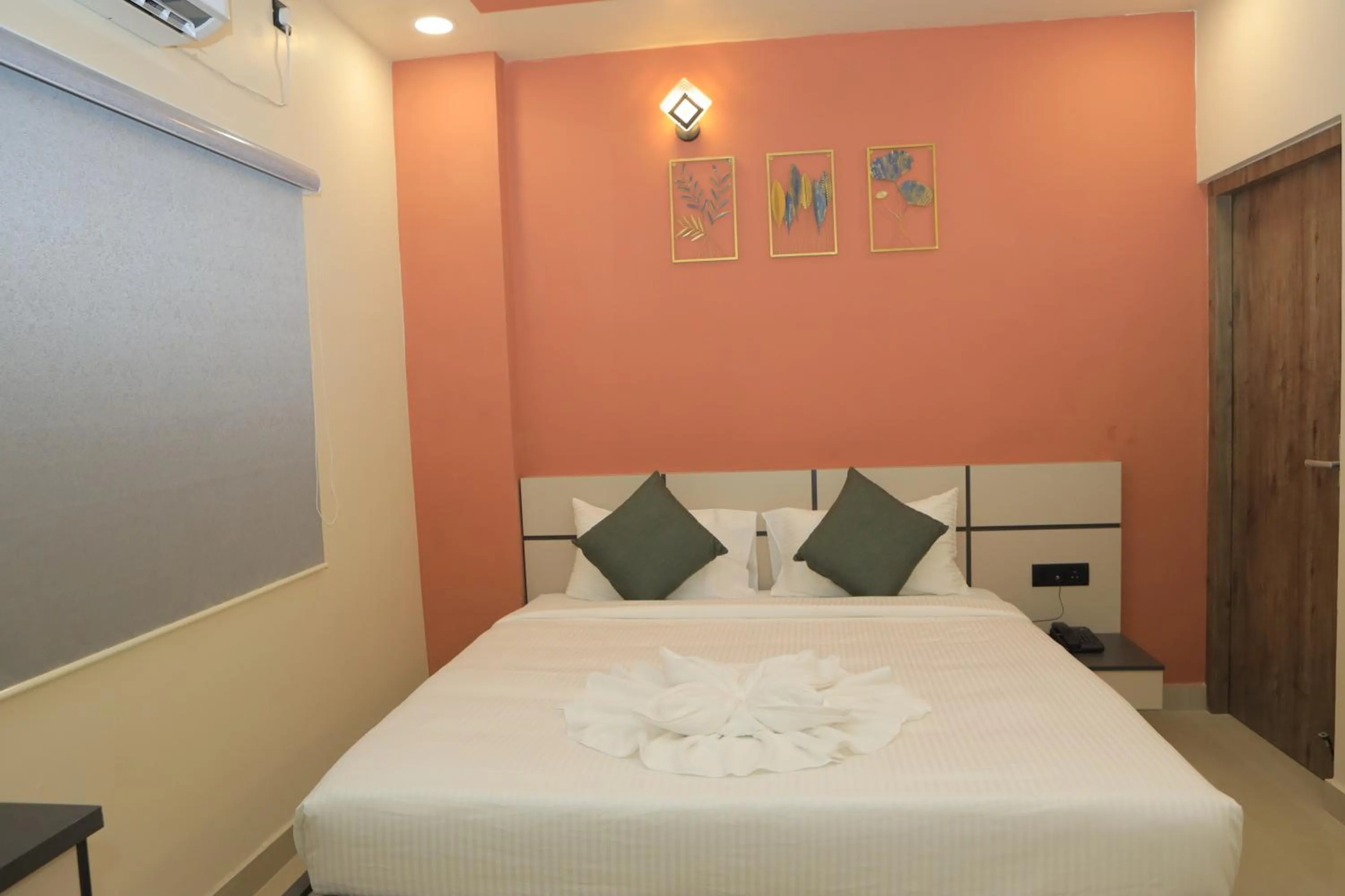 Bed in KANS ONE - Hotel & Banquets