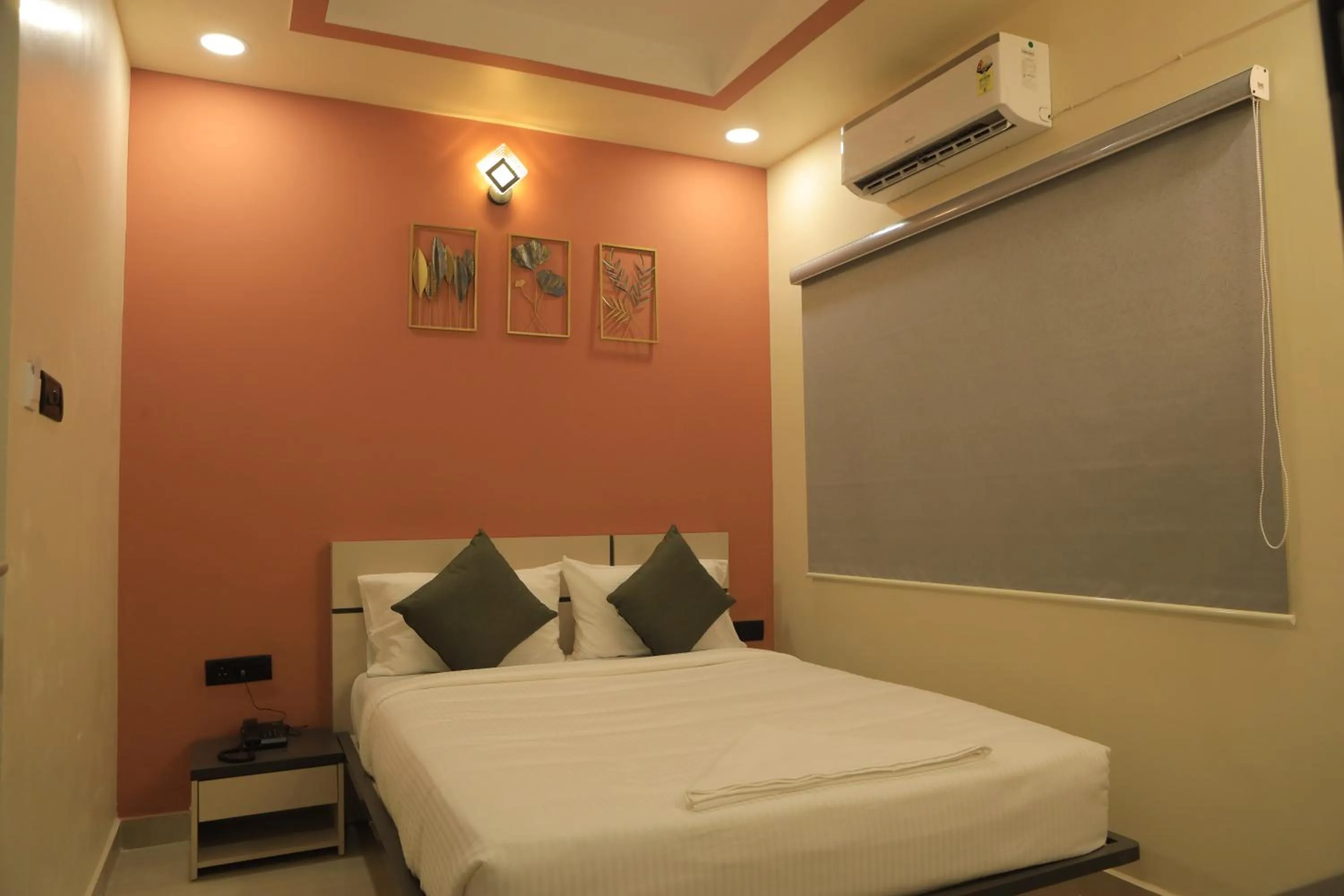 Bedroom, Bed in KANS ONE - Hotel & Banquets