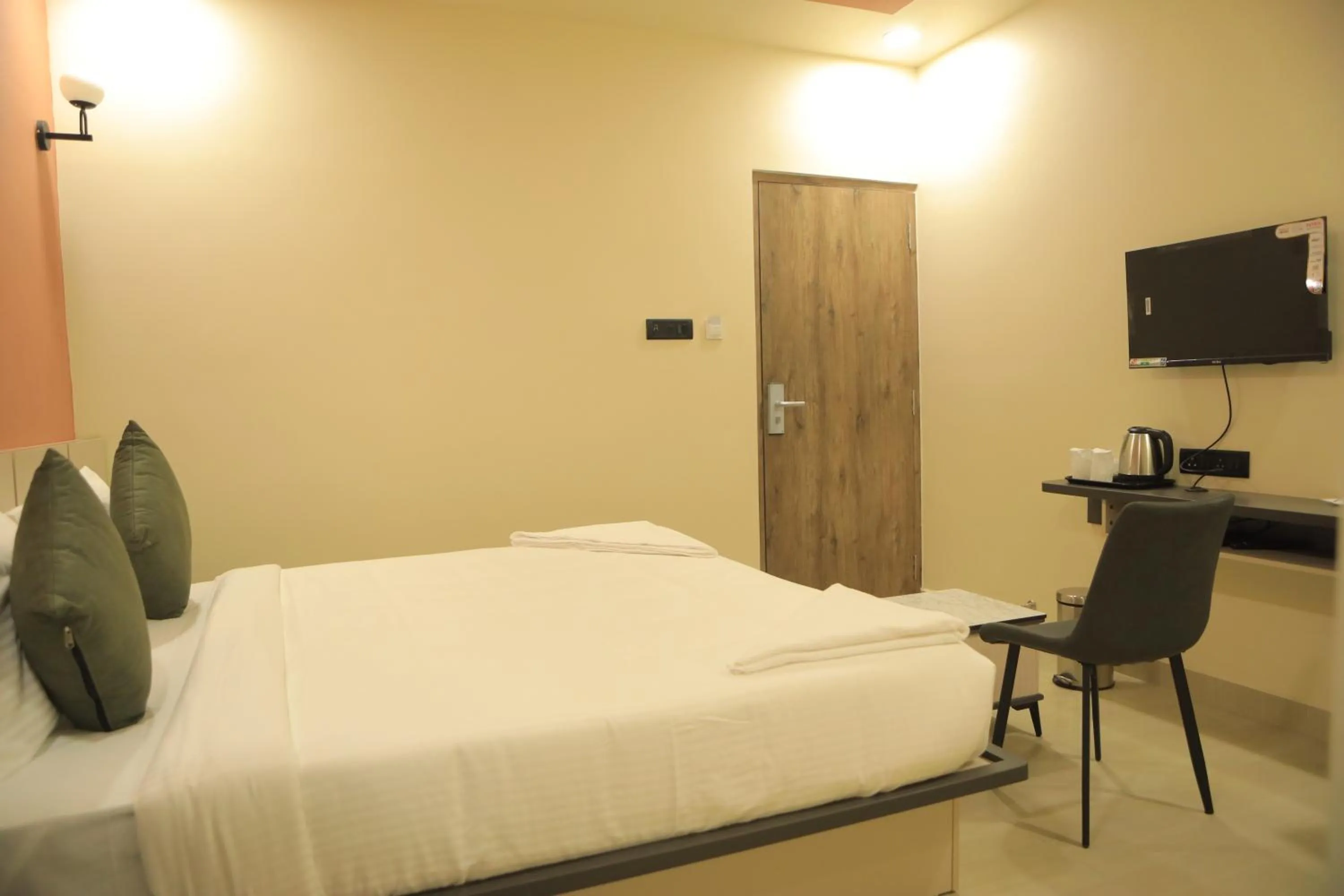 Bed in KANS ONE - Hotel & Banquets