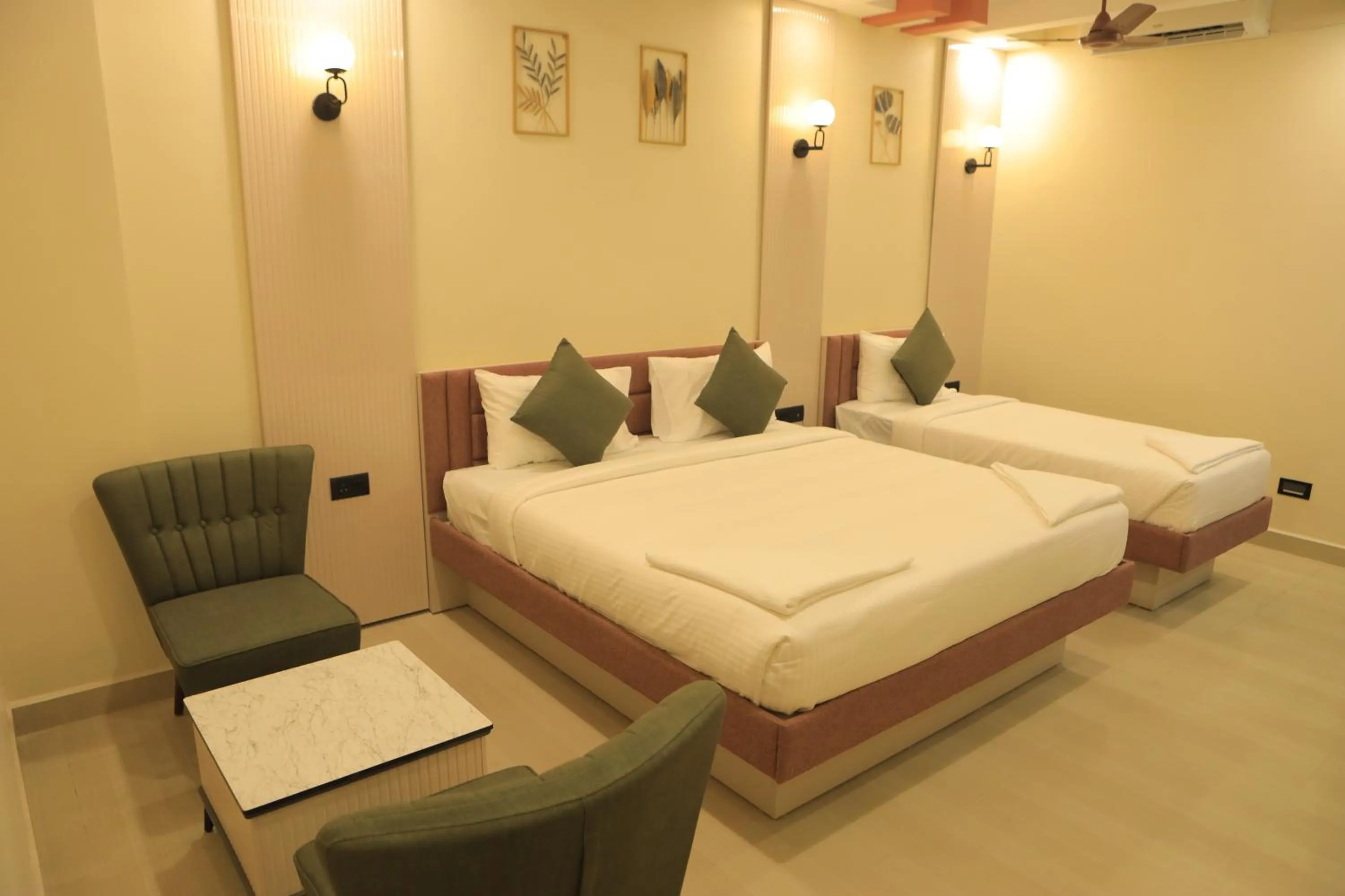 Photo of the whole room, Bed in KANS ONE - Hotel & Banquets