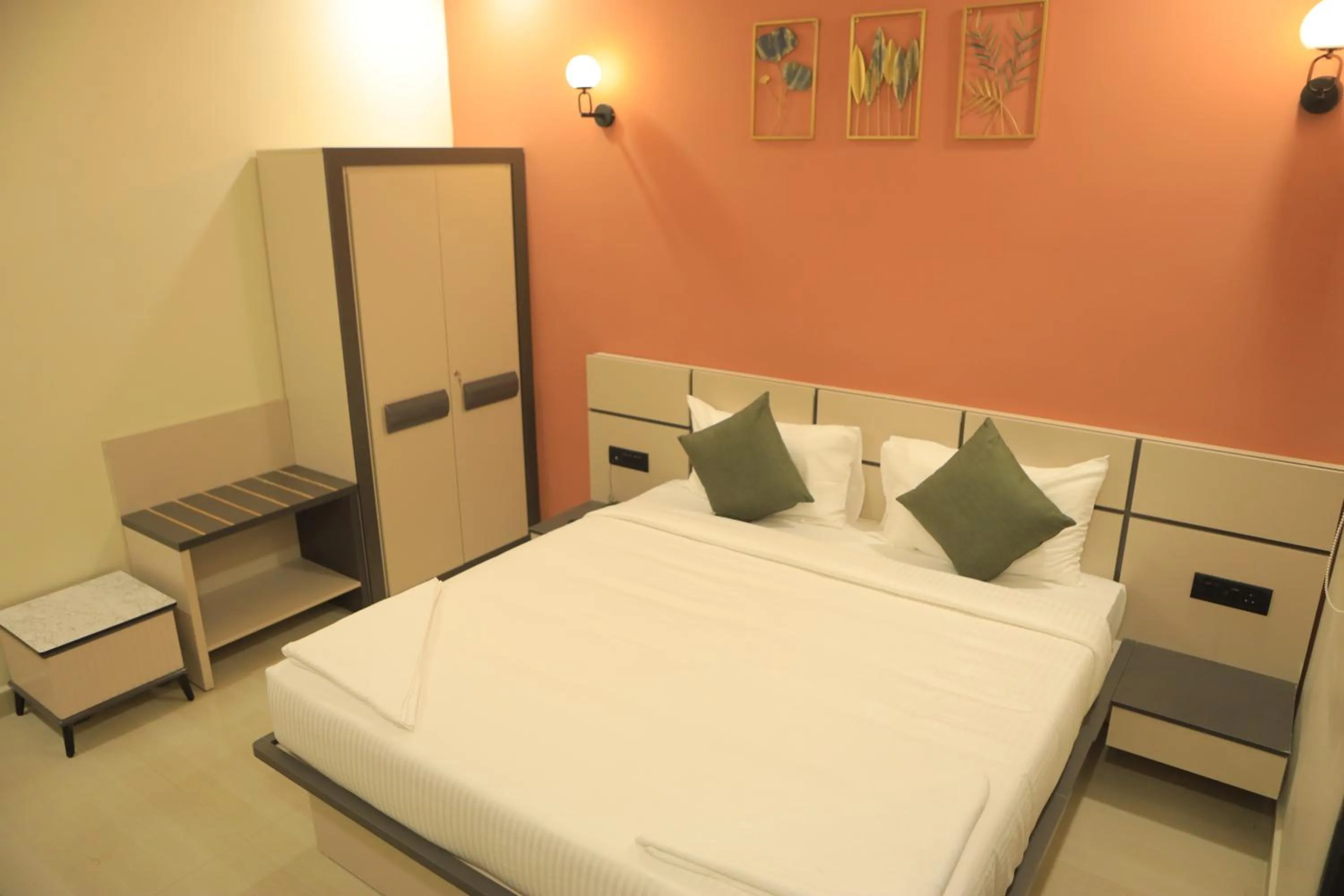 Photo of the whole room, Bed in KANS ONE - Hotel & Banquets