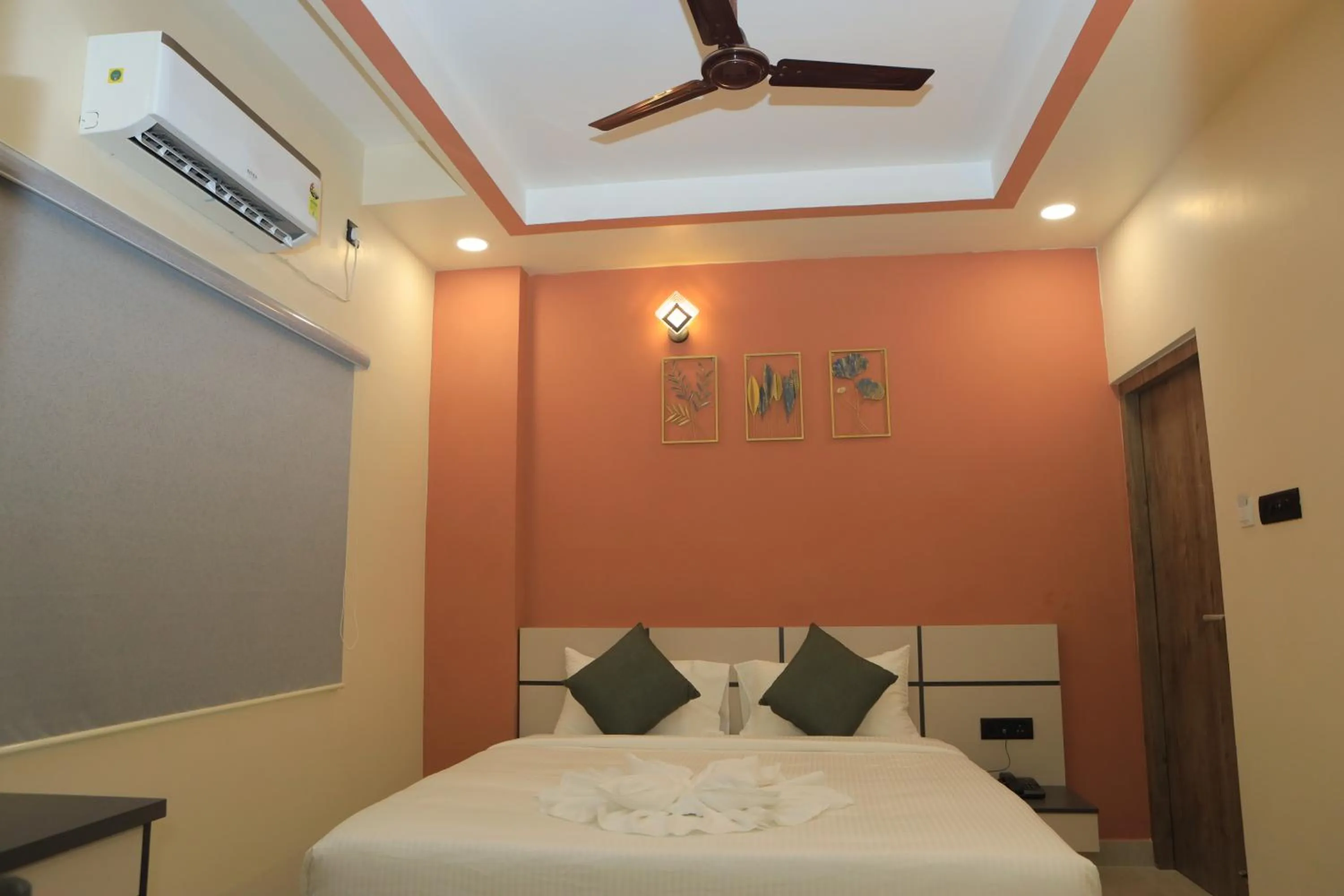 Bed in KANS ONE - Hotel & Banquets