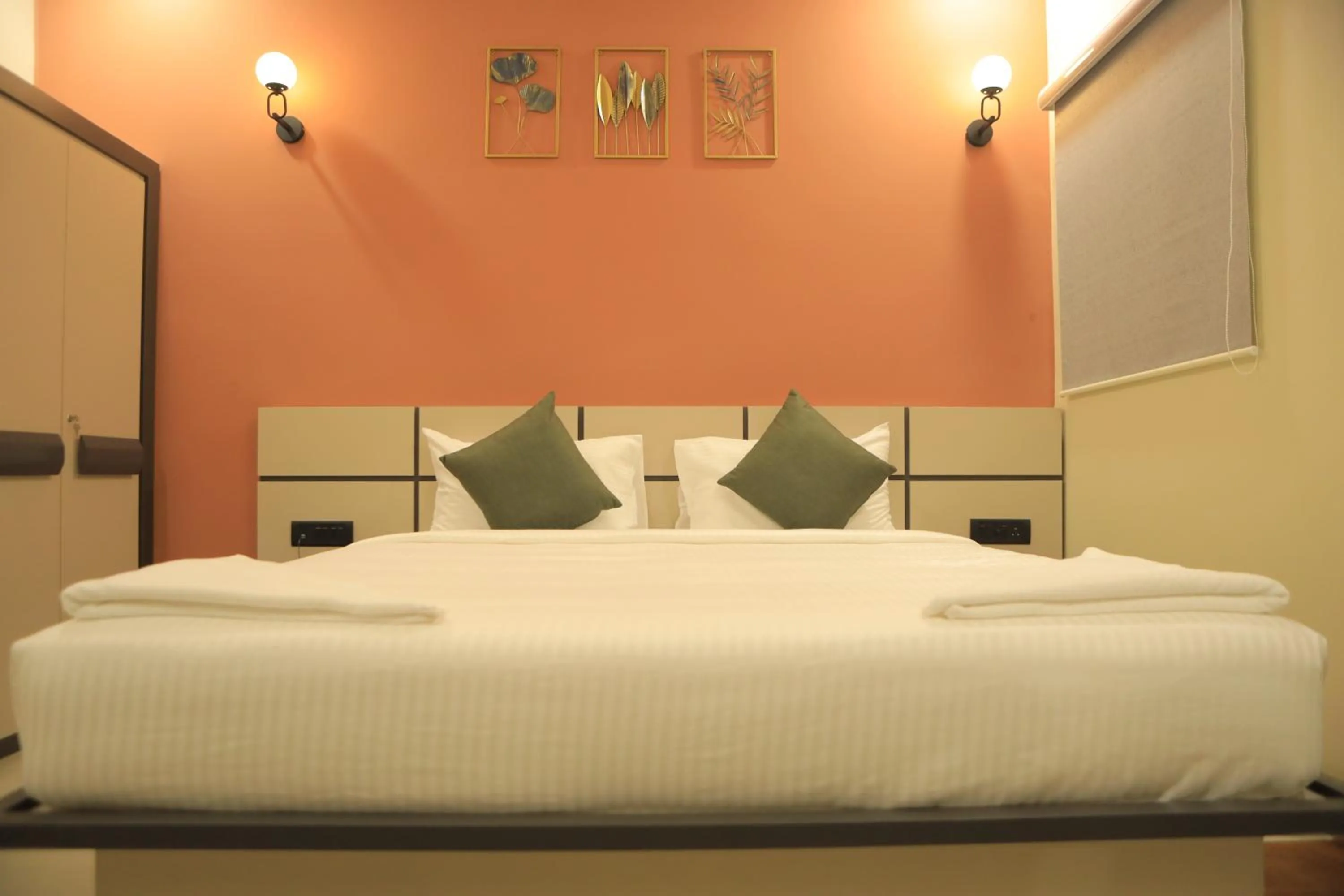 Bed in KANS ONE - Hotel & Banquets