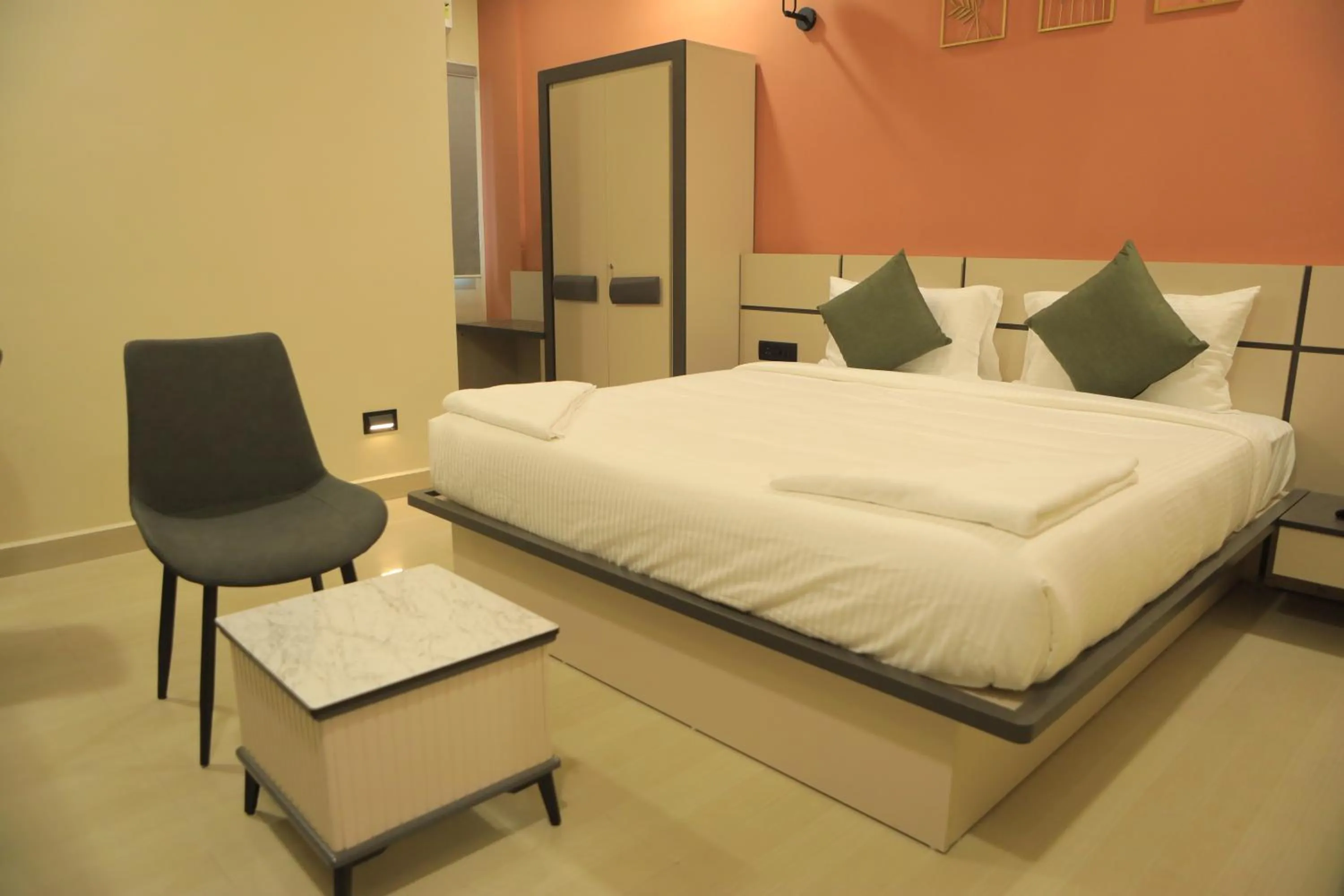 Bed in KANS ONE - Hotel & Banquets