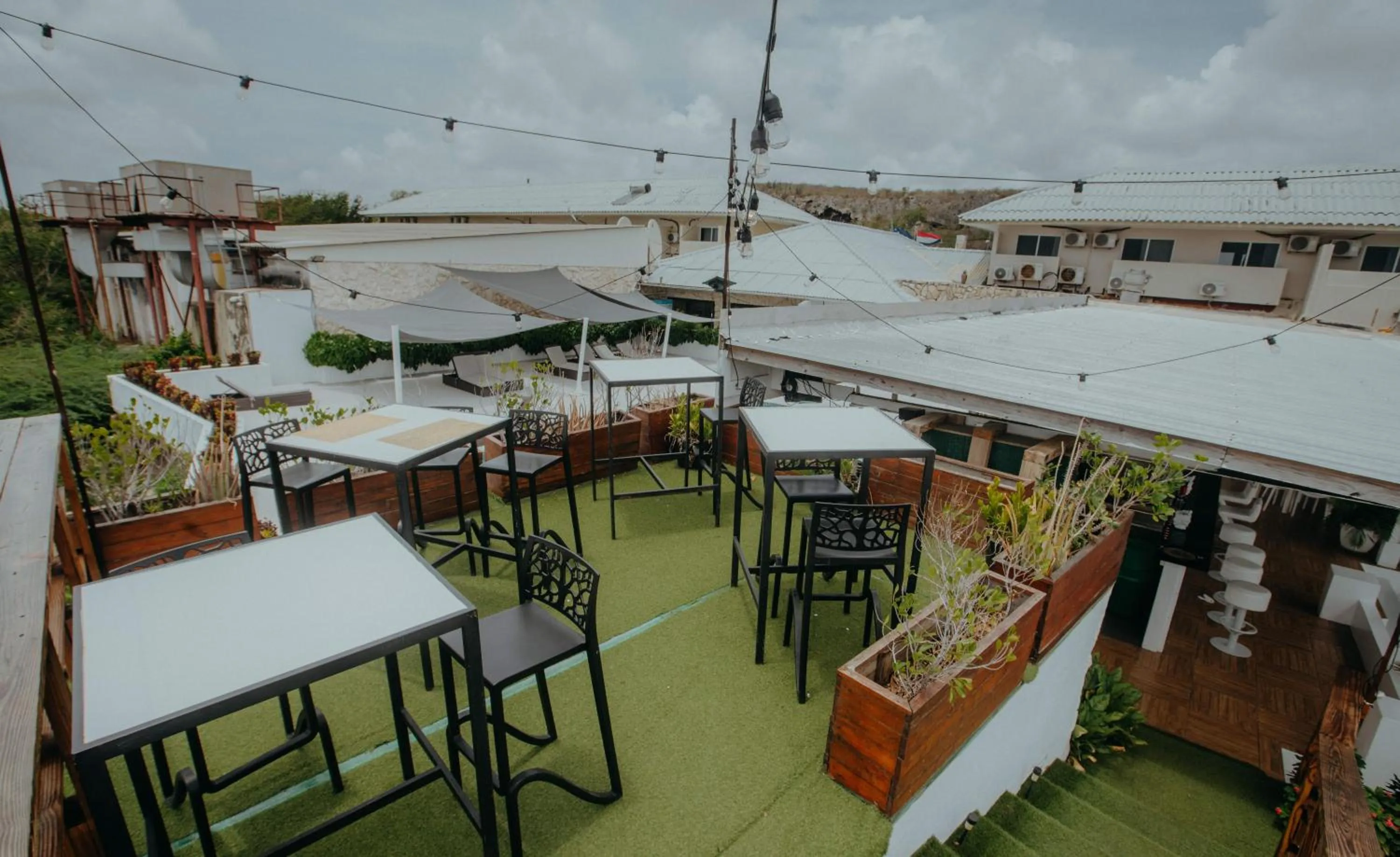 Patio in Curacao Airport Hotel