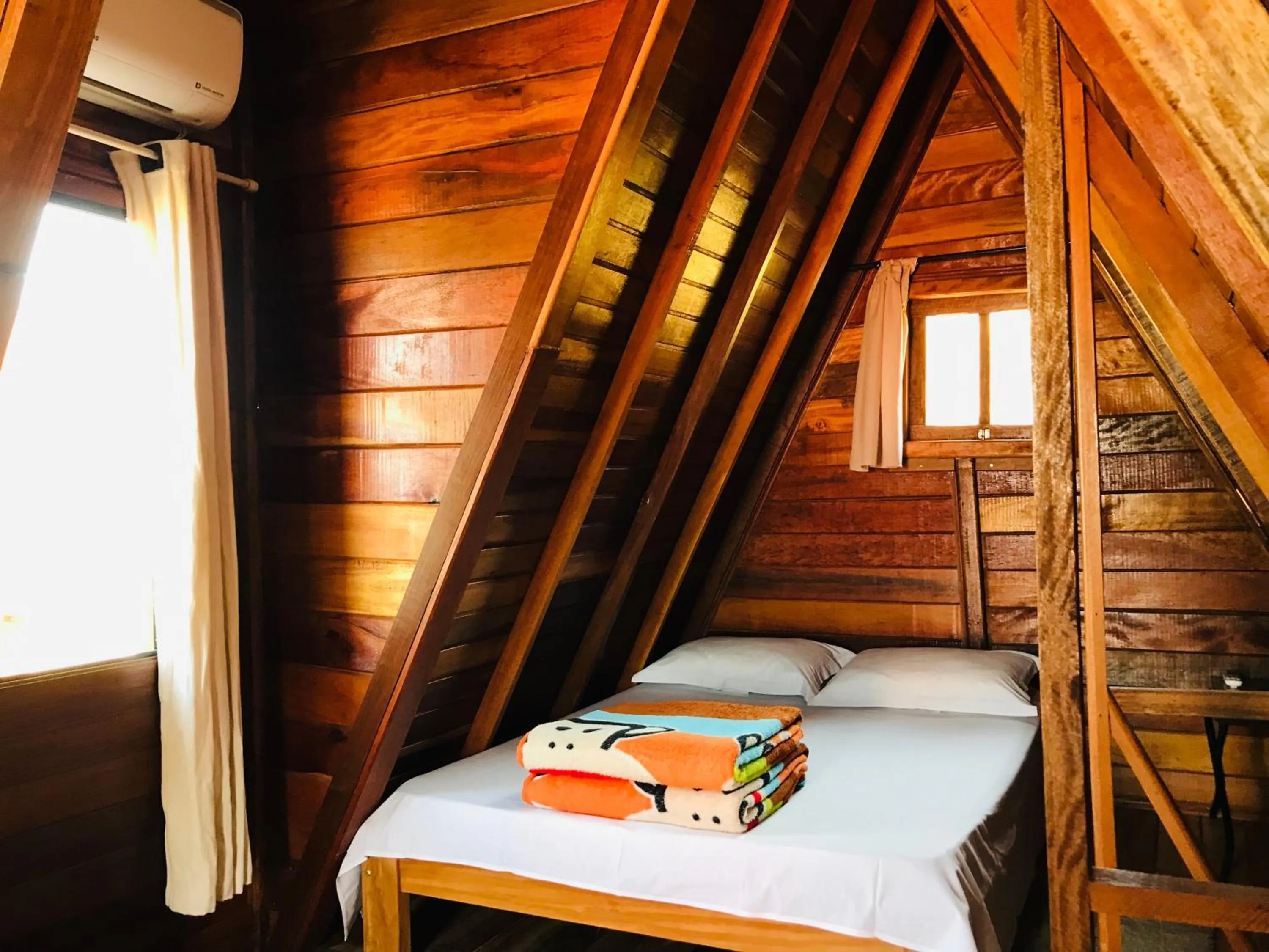 Bed in Chalé da Montanha - Locações