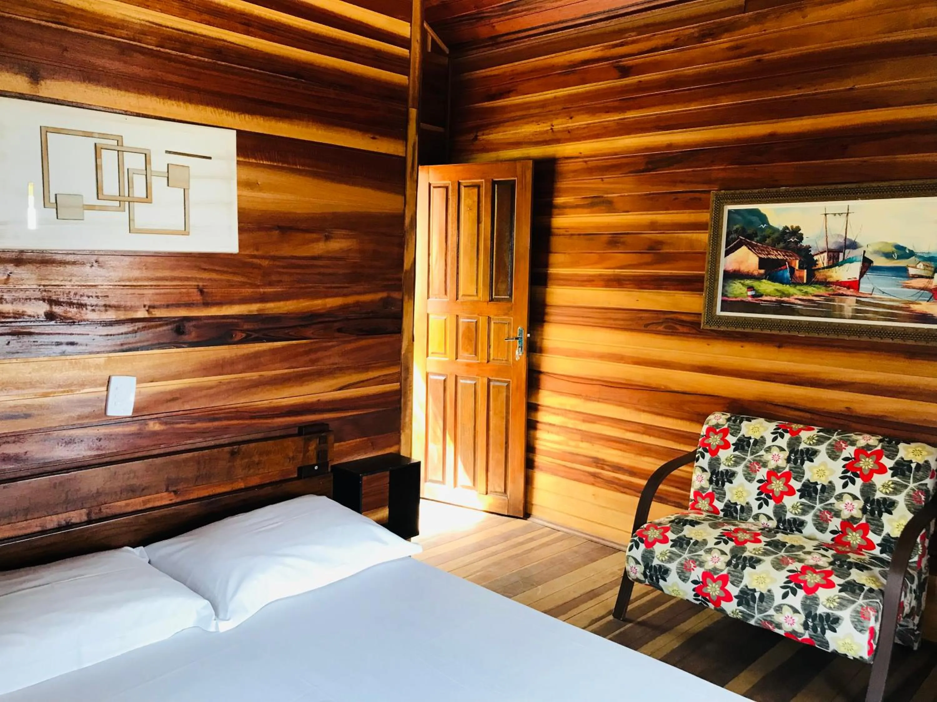 Bed in Chalé da Montanha - Locações