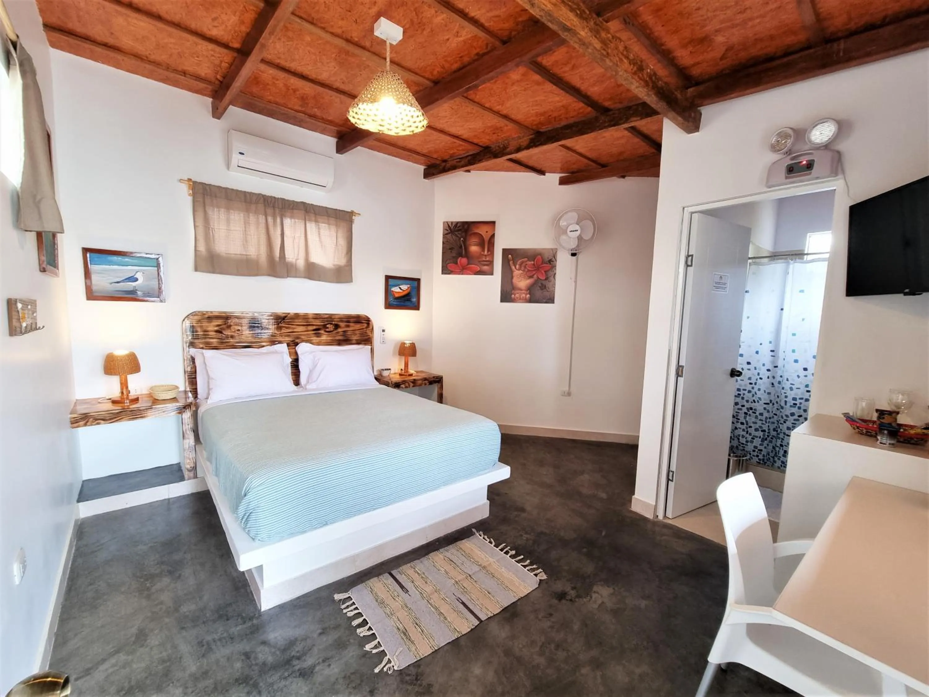 Bed in Hotel Punta del Norte Bungalows