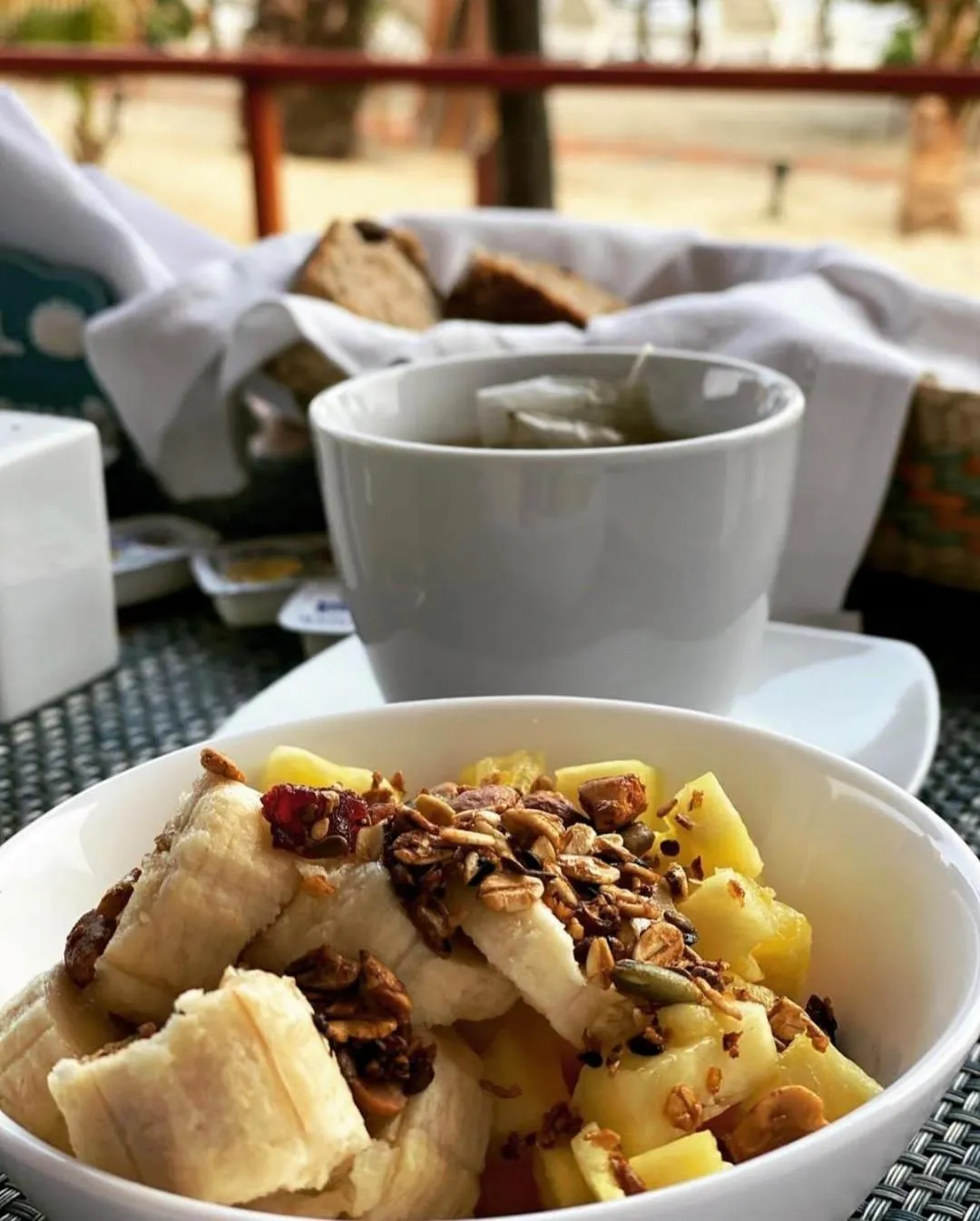 Breakfast in Hotel Punta del Norte Bungalows