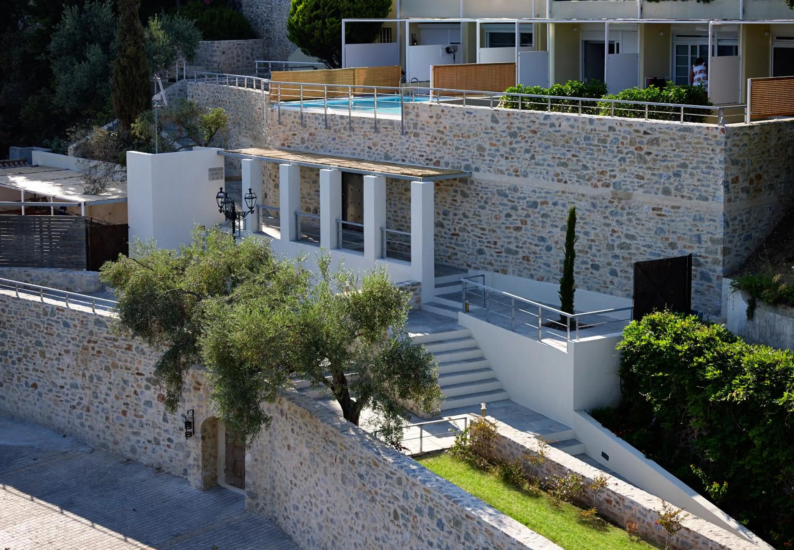 Facade/entrance in Atrium Hotel