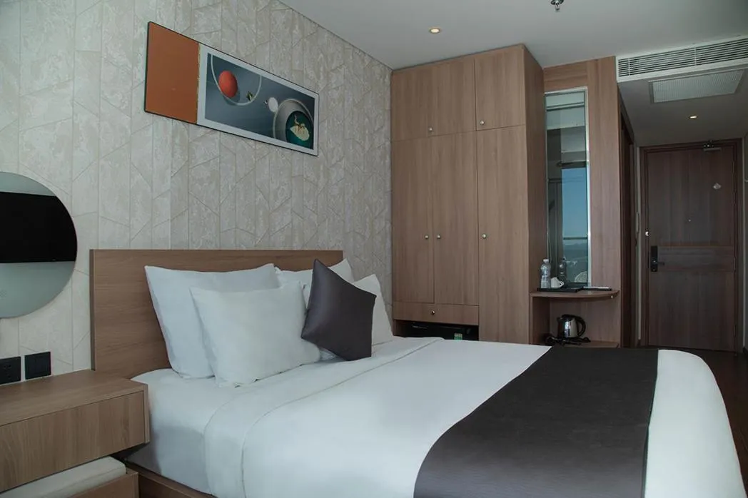 Bed in Apec SeaView Sun-Condotel Tuy Hoa