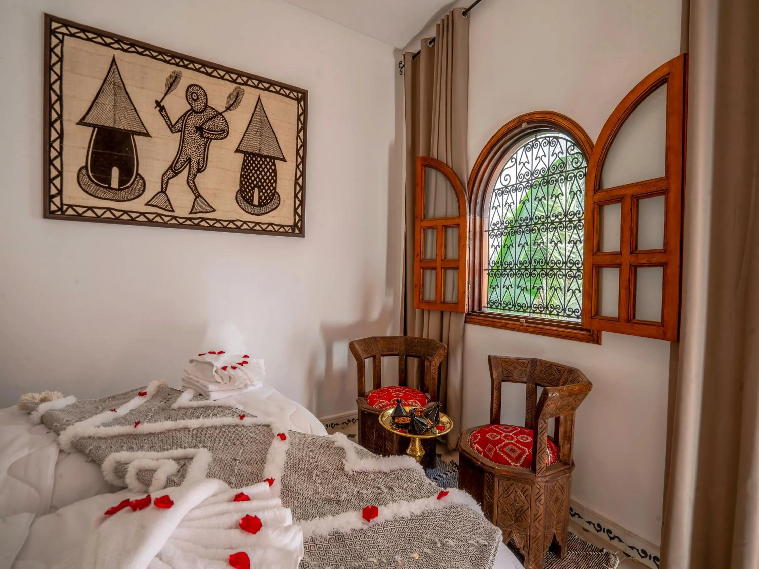 Bed in Riad Le Nid De Fatima