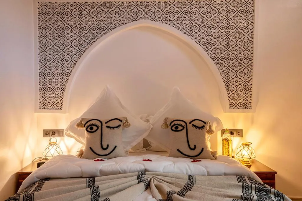 Bed in Riad Le Nid De Fatima