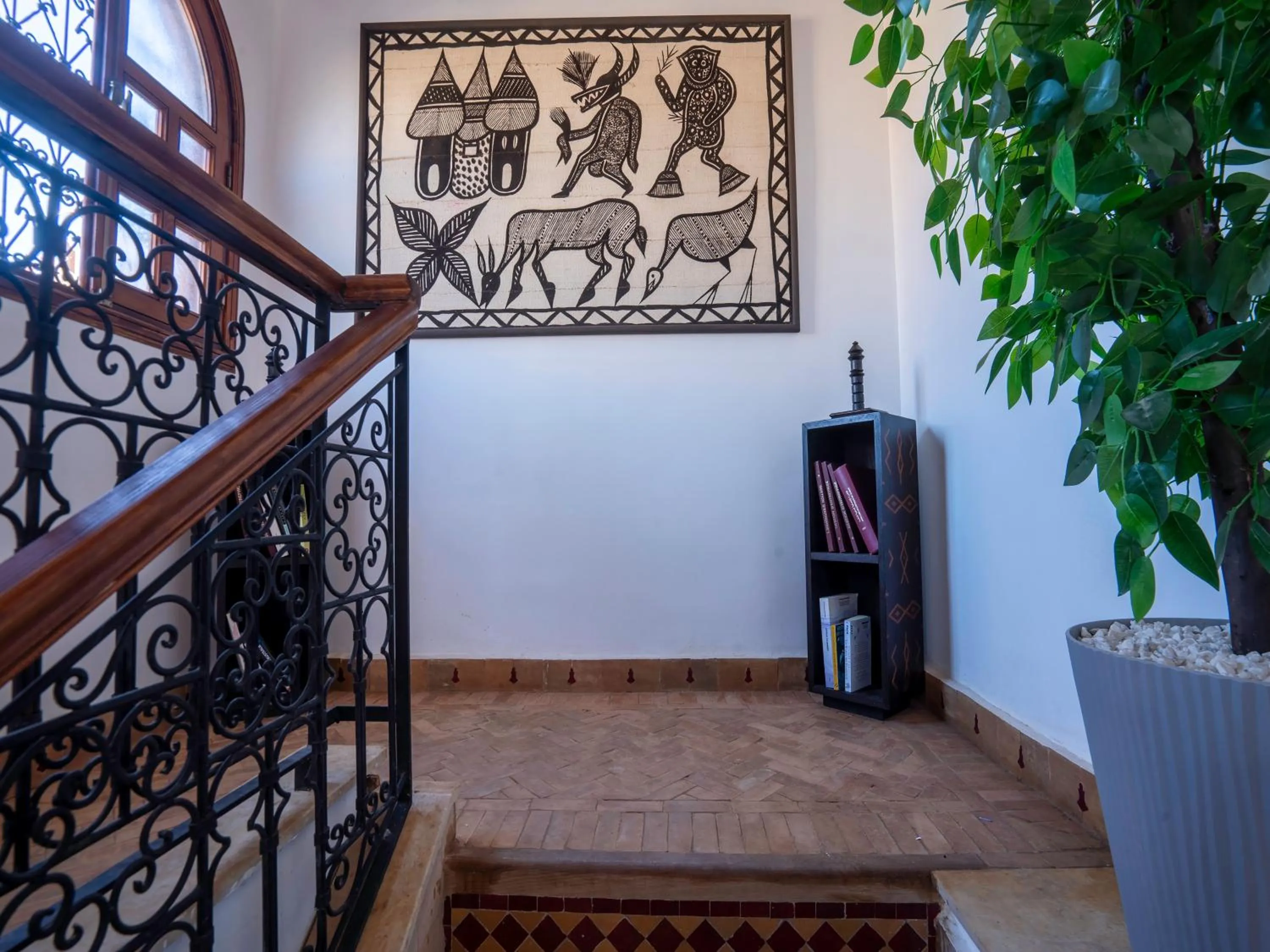 Decorative detail in Riad Le Nid De Fatima