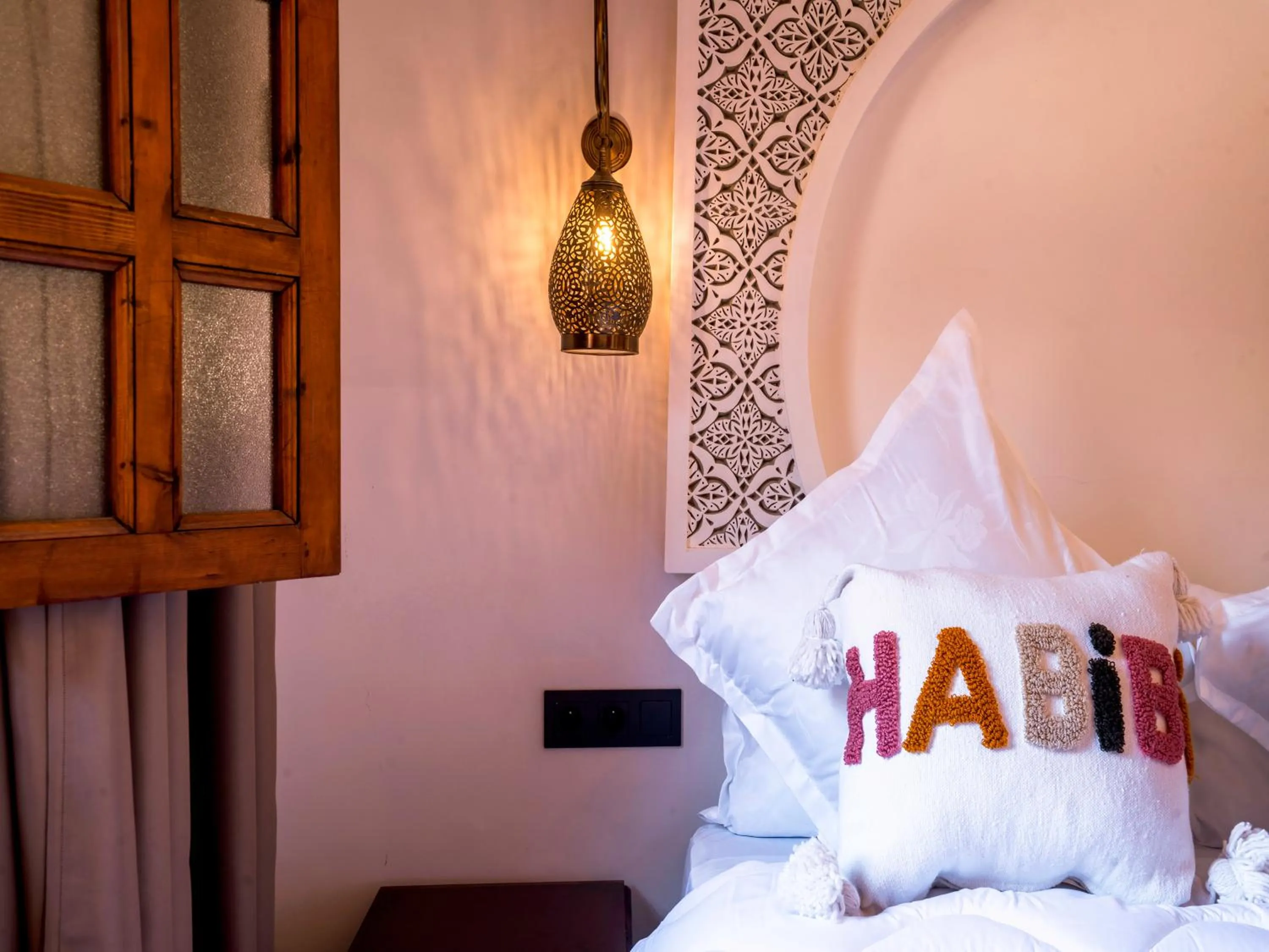 Bed in Riad Le Nid De Fatima