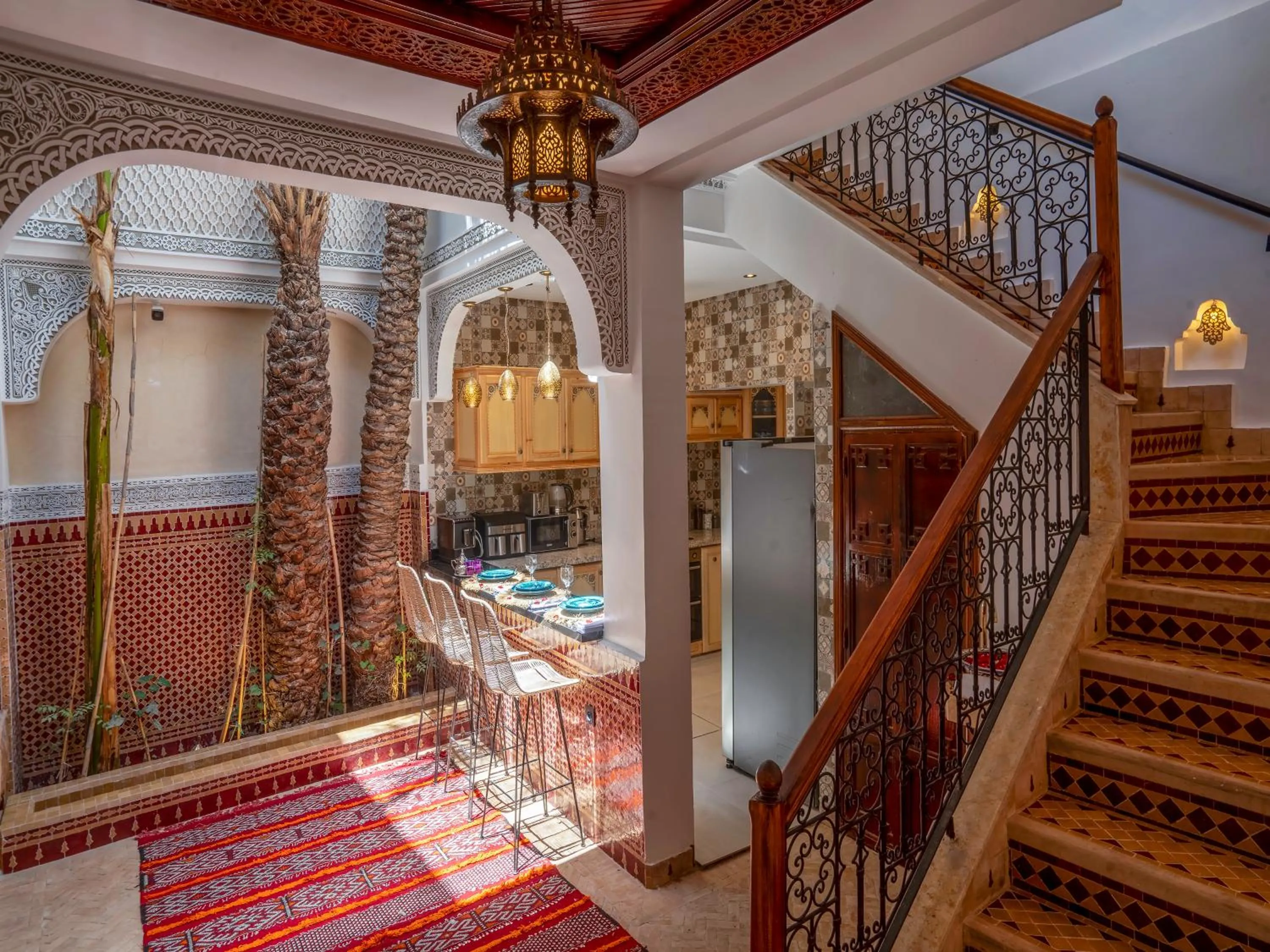 Restaurant/places to eat in Riad Le Nid De Fatima