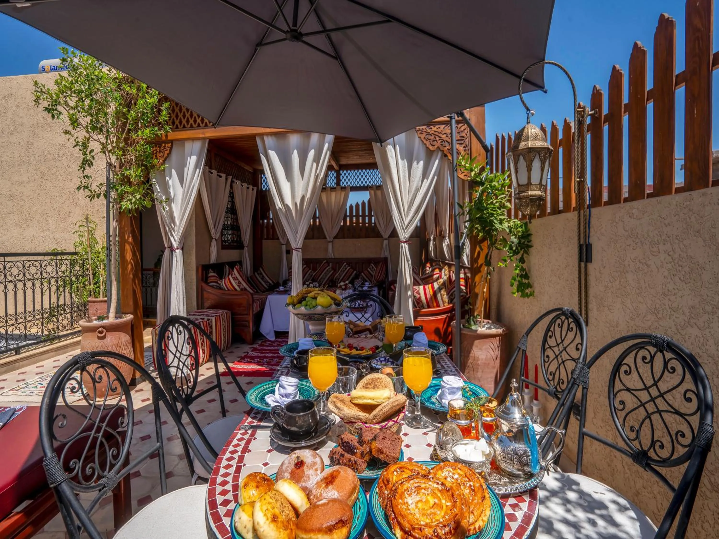 Patio in Riad Le Nid De Fatima