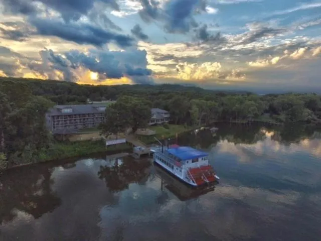 Bird's eye view in Paddle Wheel Inn