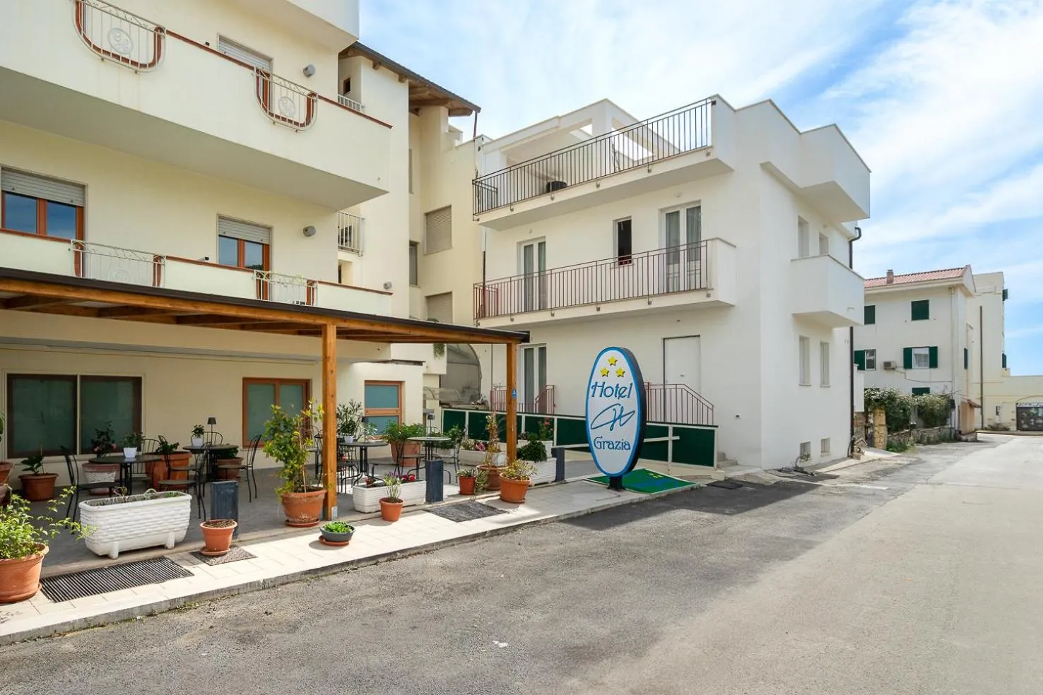 Property building in Grazia Hotel