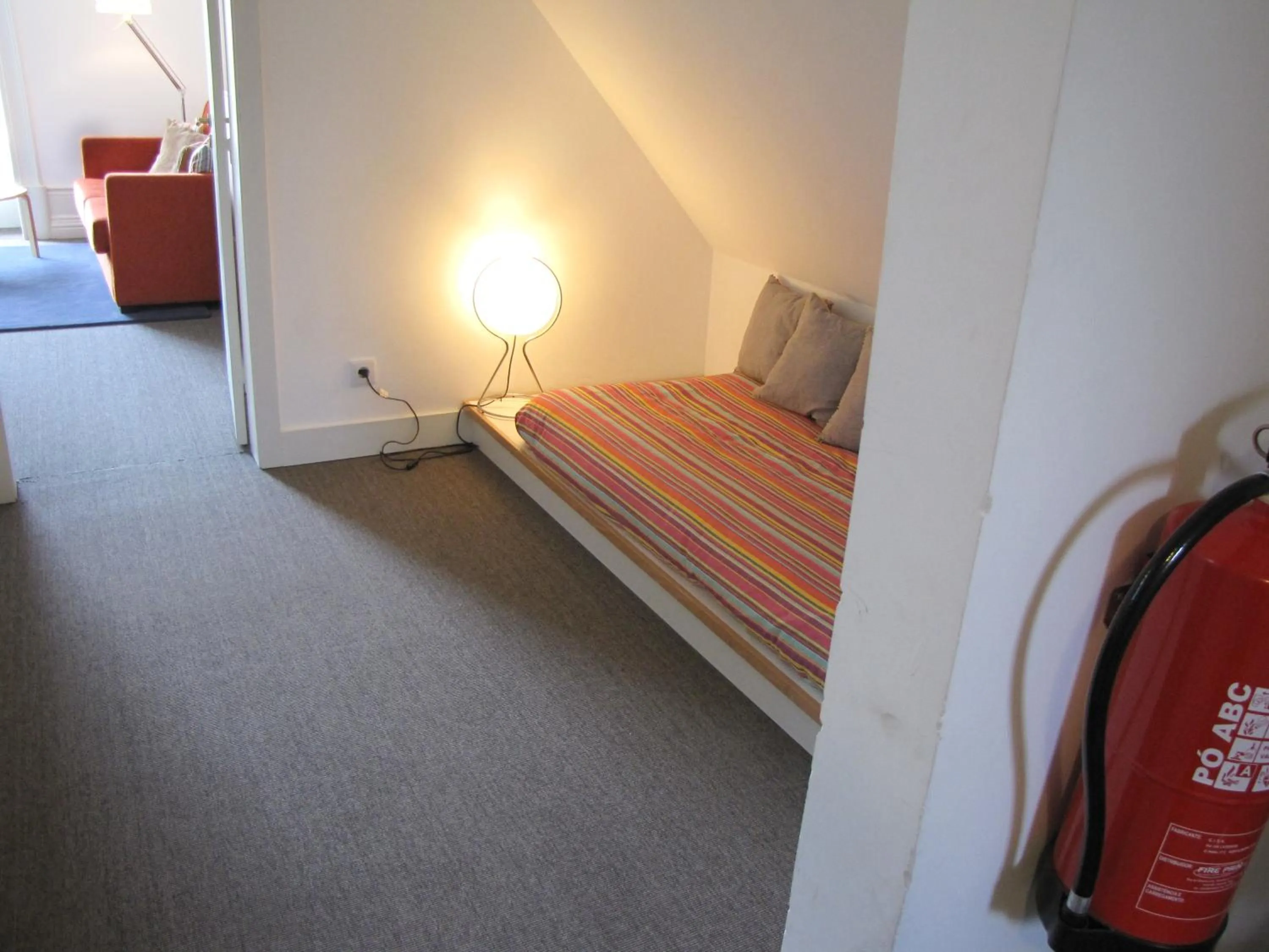 Seating area, Bed in Koolhouse Porto