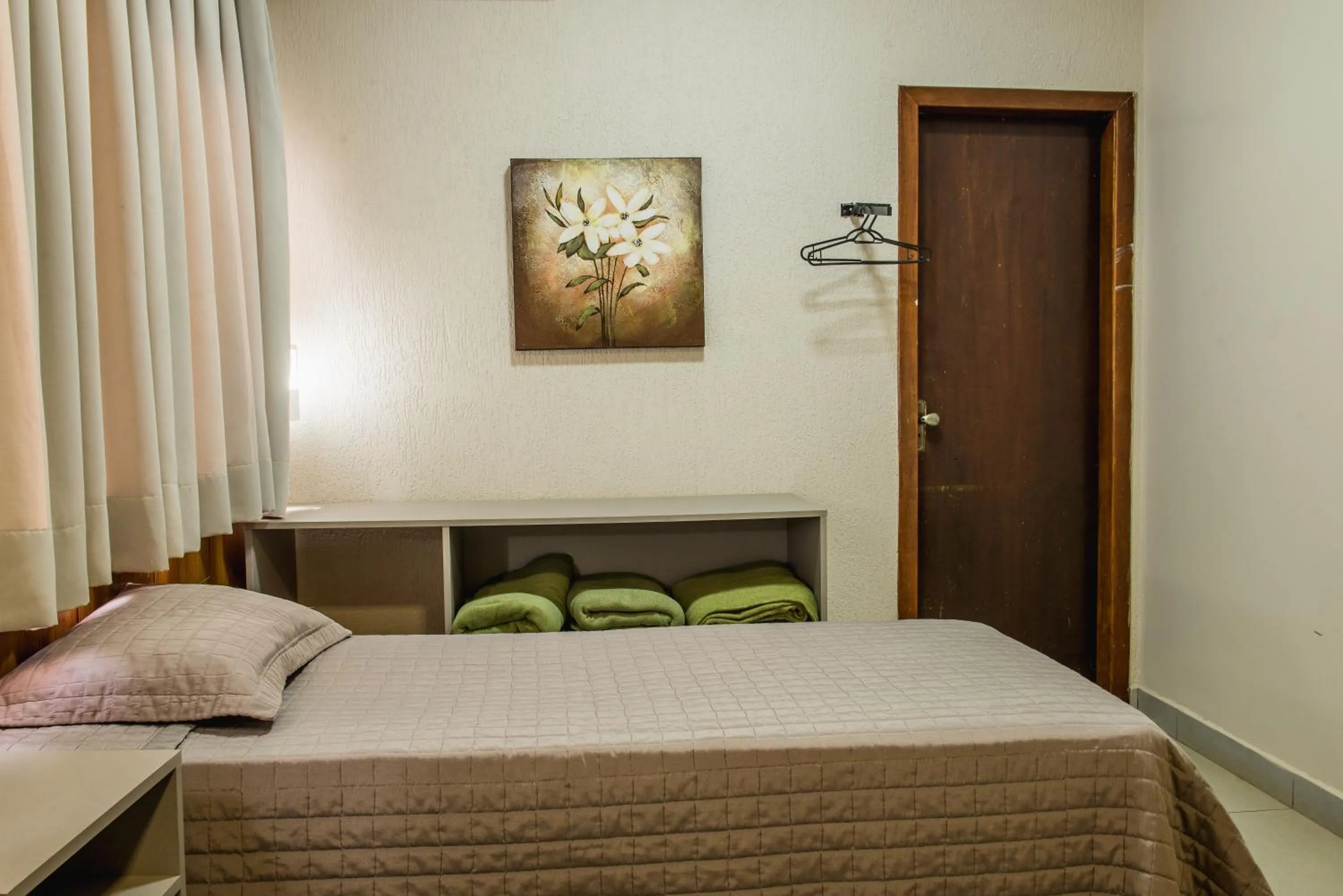 Bed in Hotel Trevo Cascavel