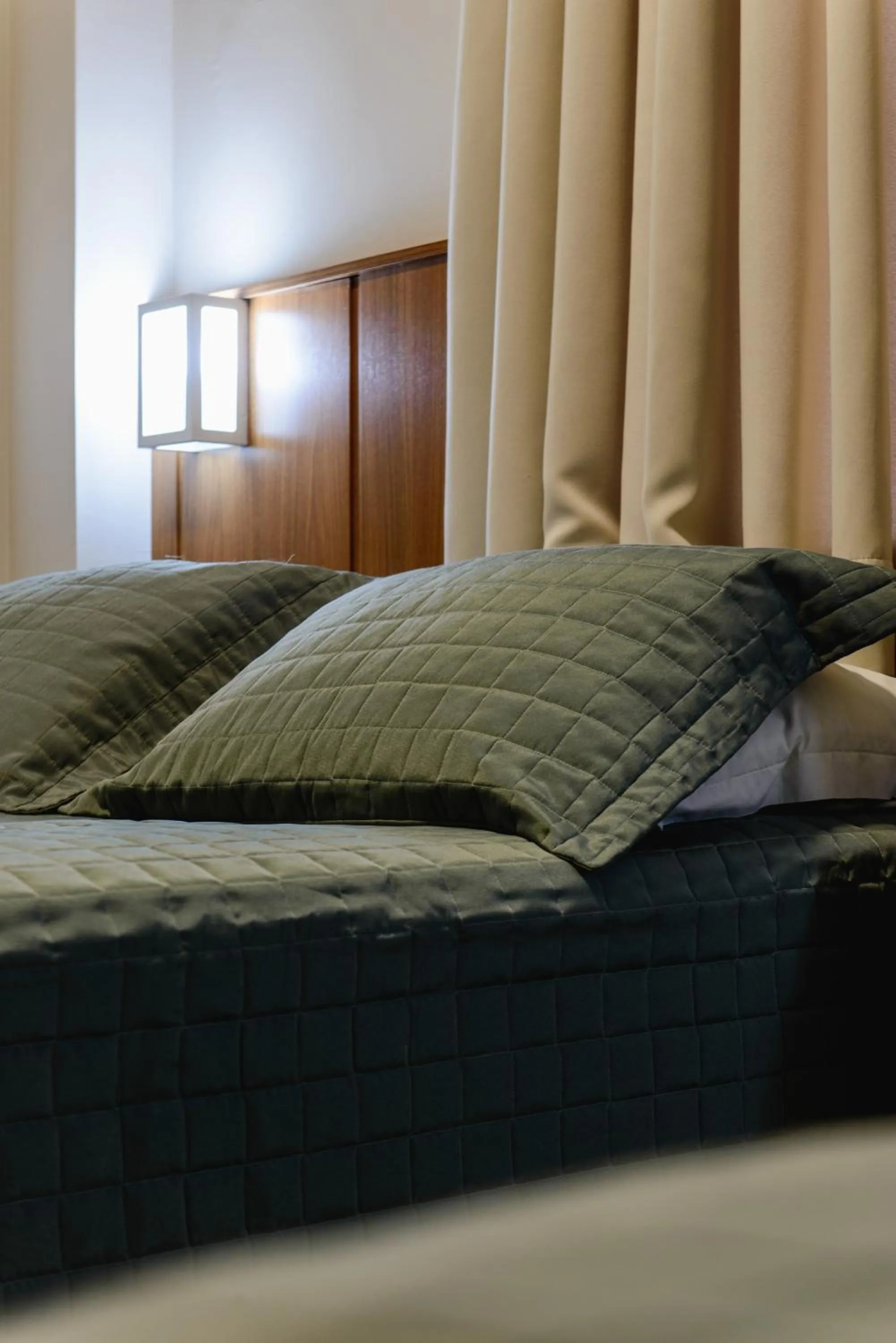 Bed in Hotel Trevo Cascavel