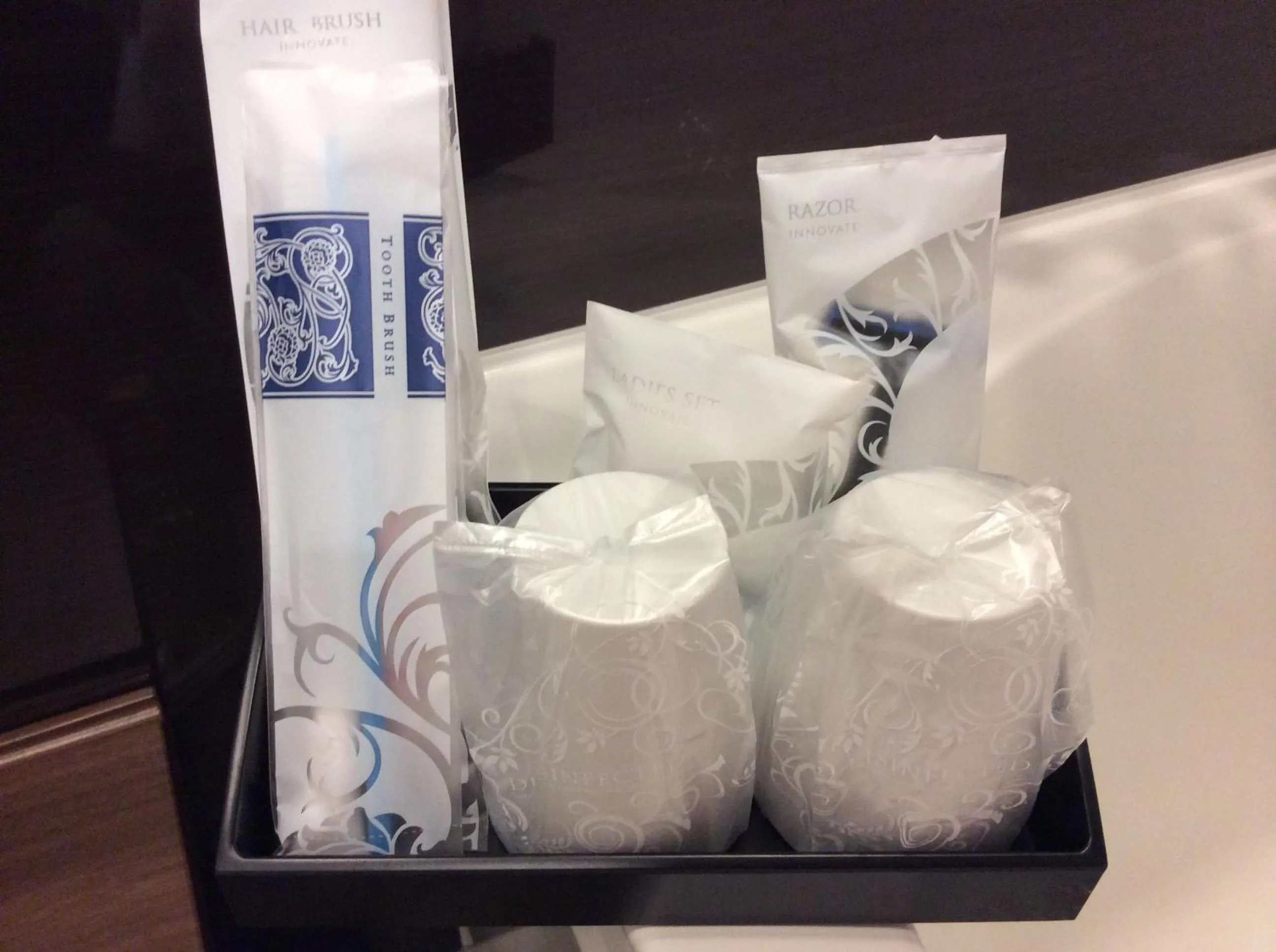 Decorative detail in Amand Hotel