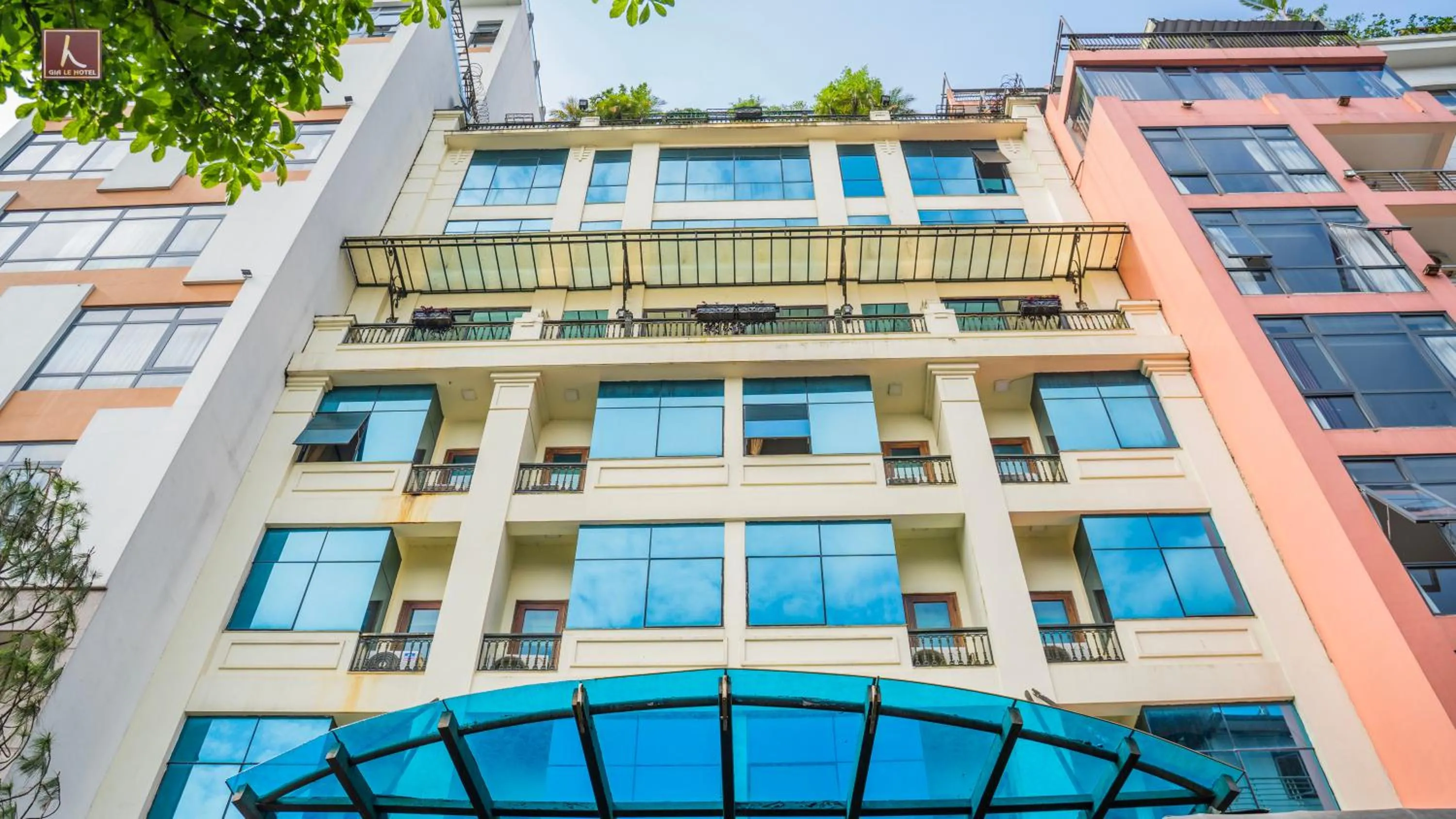 Property building in Gia Le Hotel