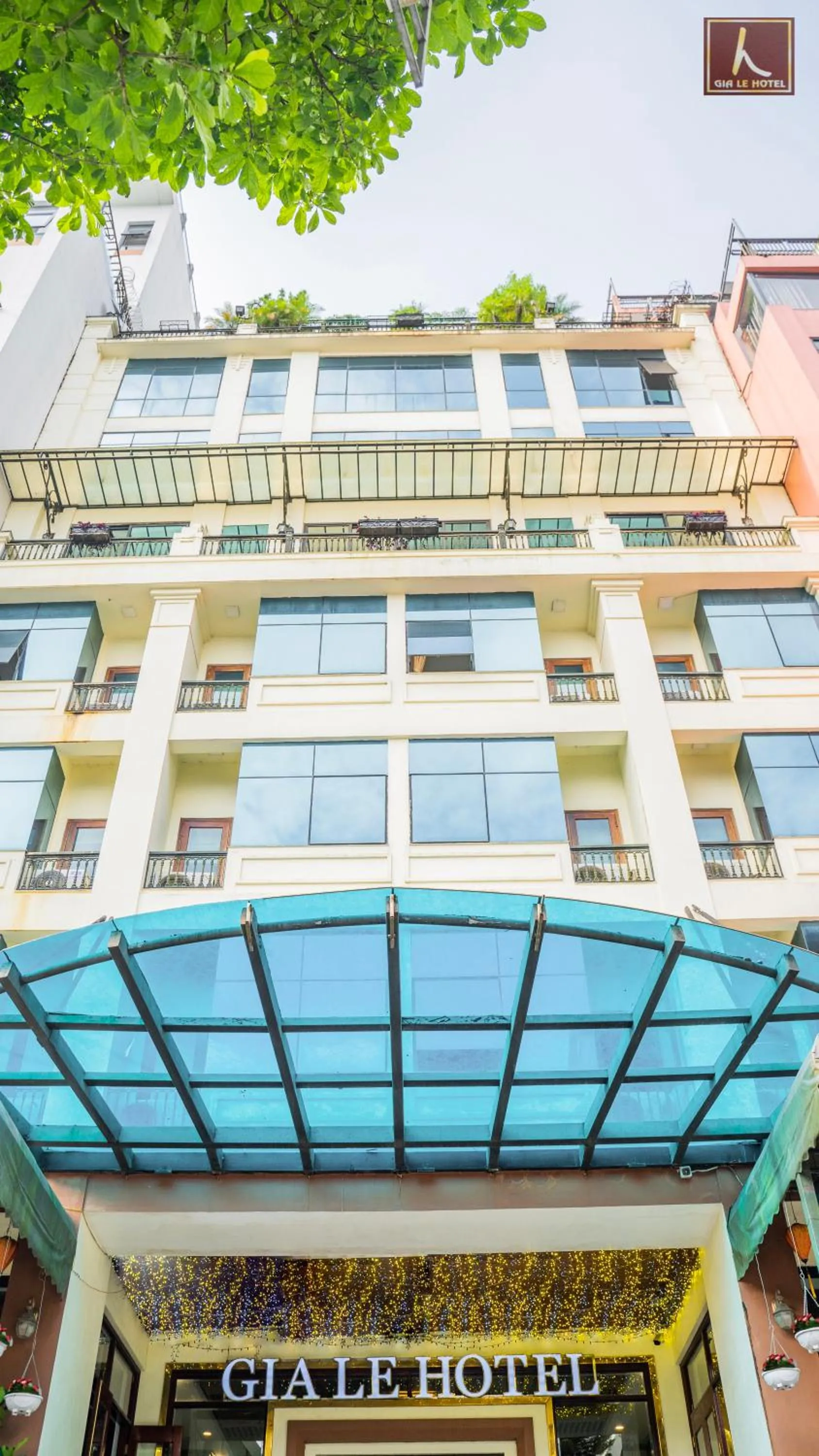 Property building in Gia Le Hotel