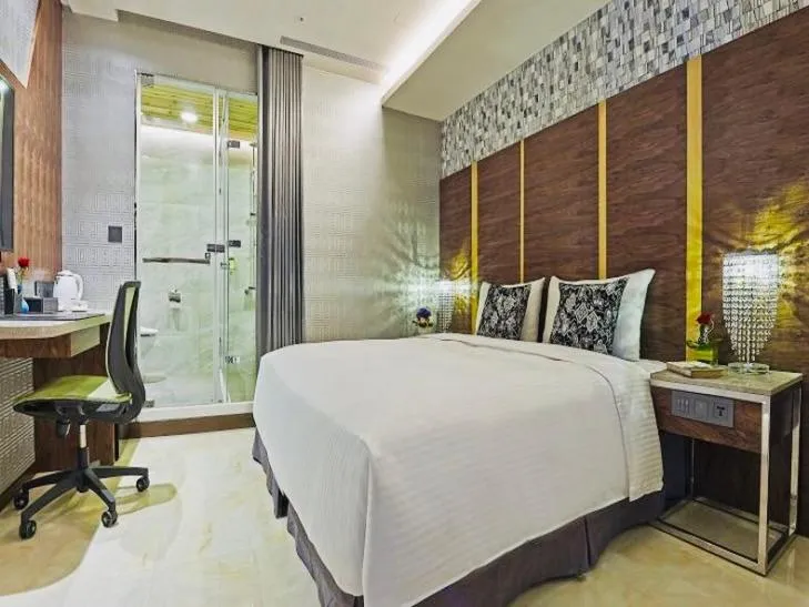 Bed in Beauty Hotels Taipei - HOTEL BSTAY Self Check In
