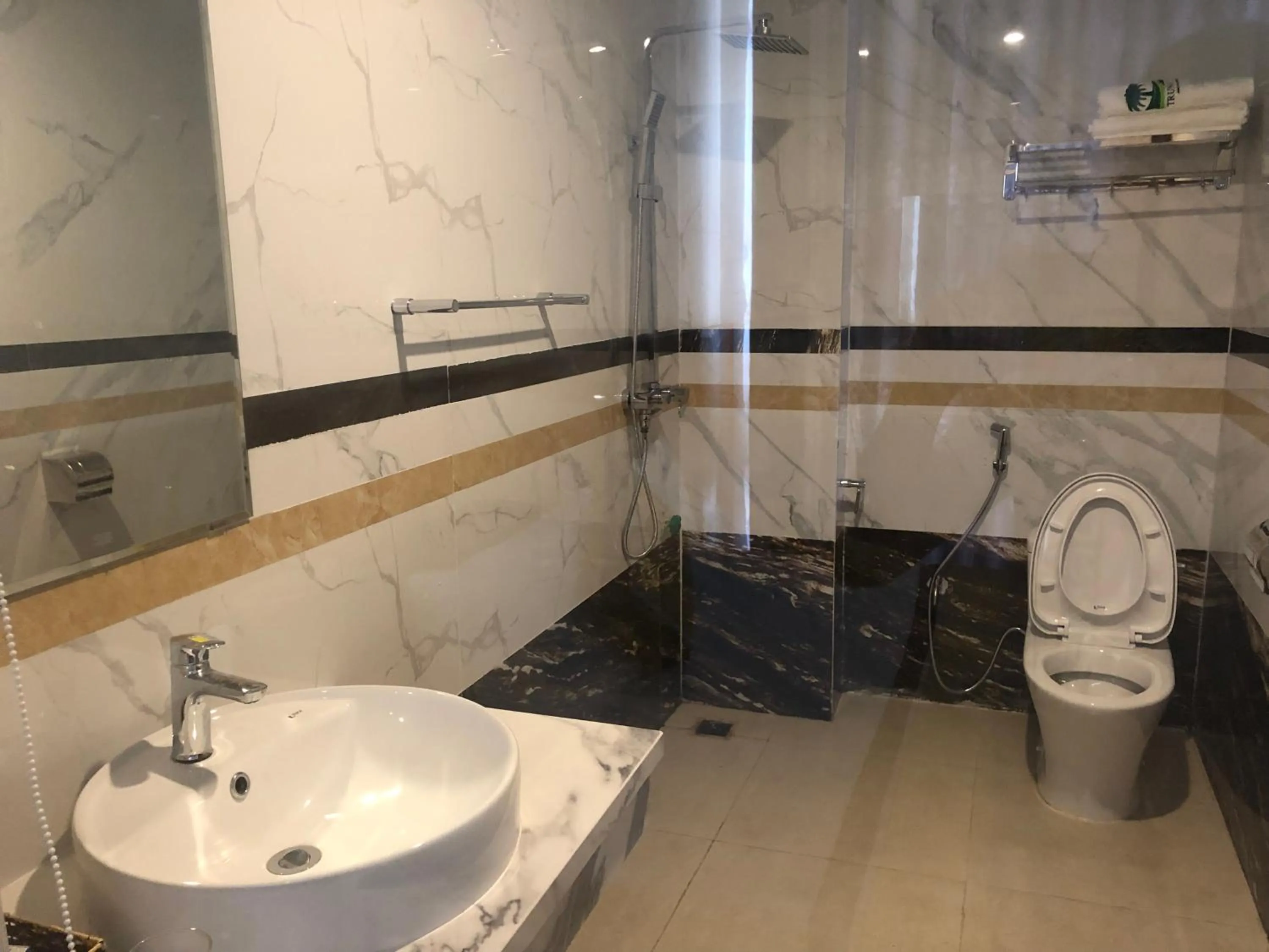 Toilet in Thang Loi Tam Dao Hotel