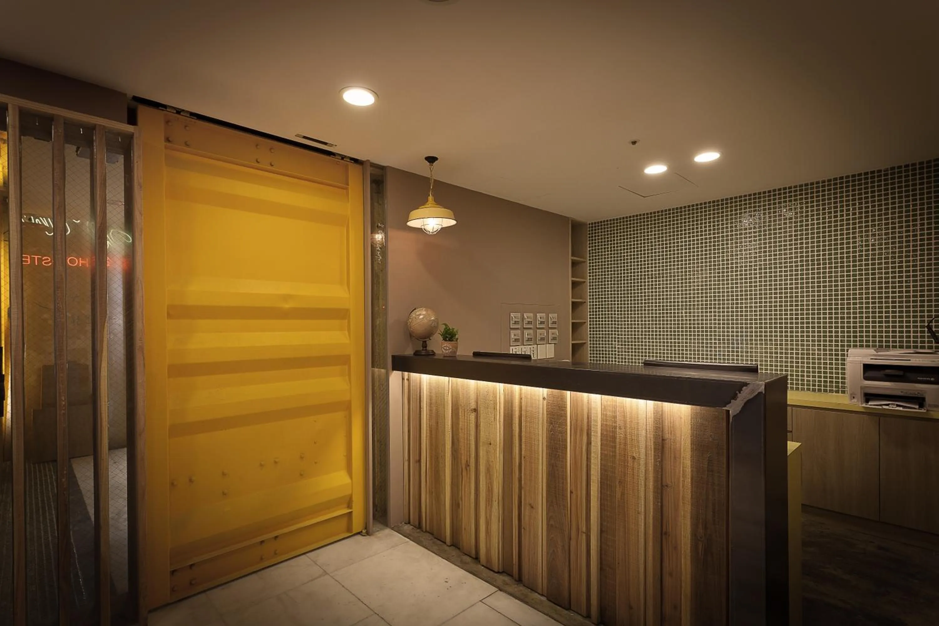 Lobby or reception in Ximen Wow Hostel