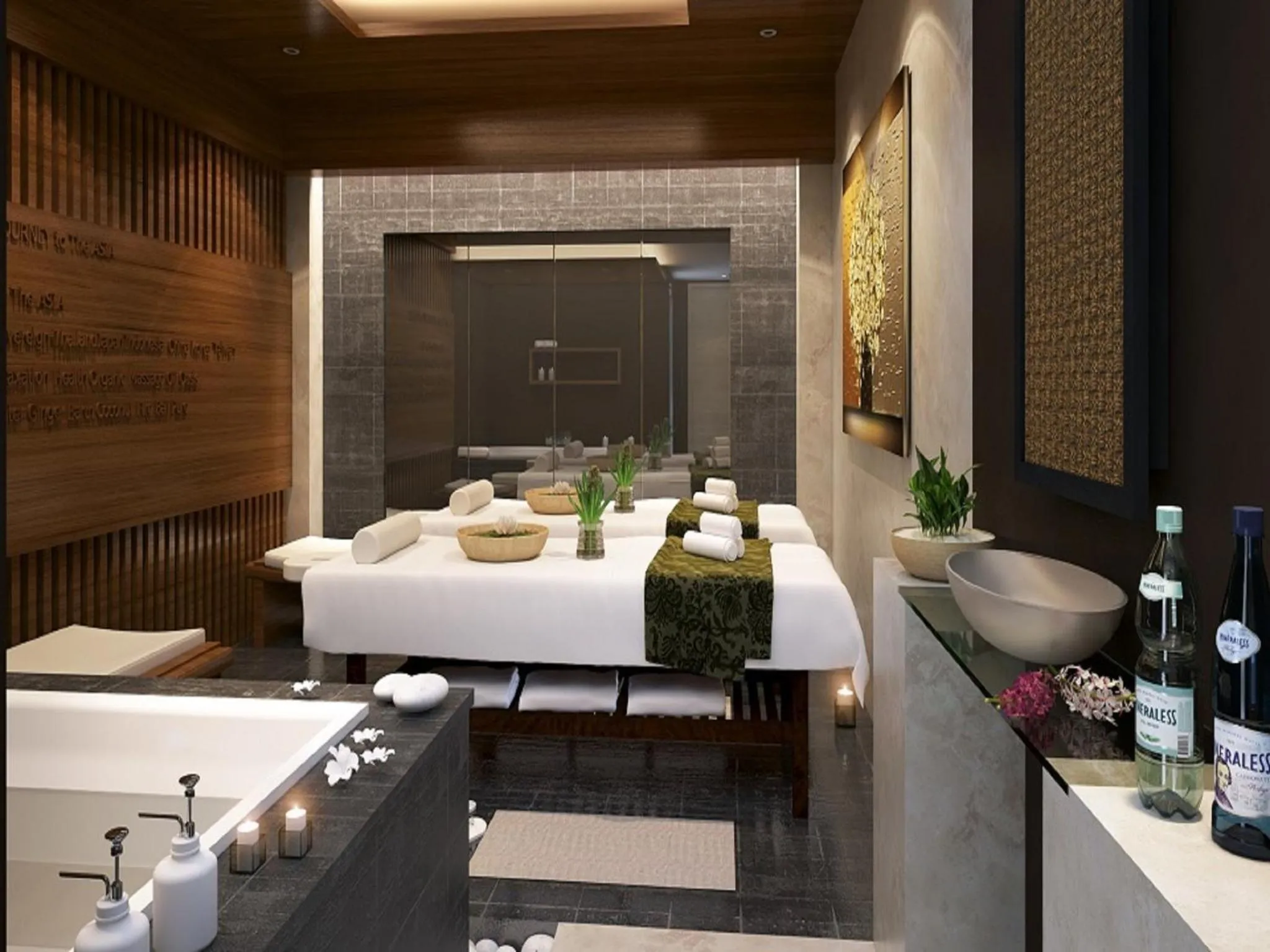 Bathroom in Sovereign Bali Hotel