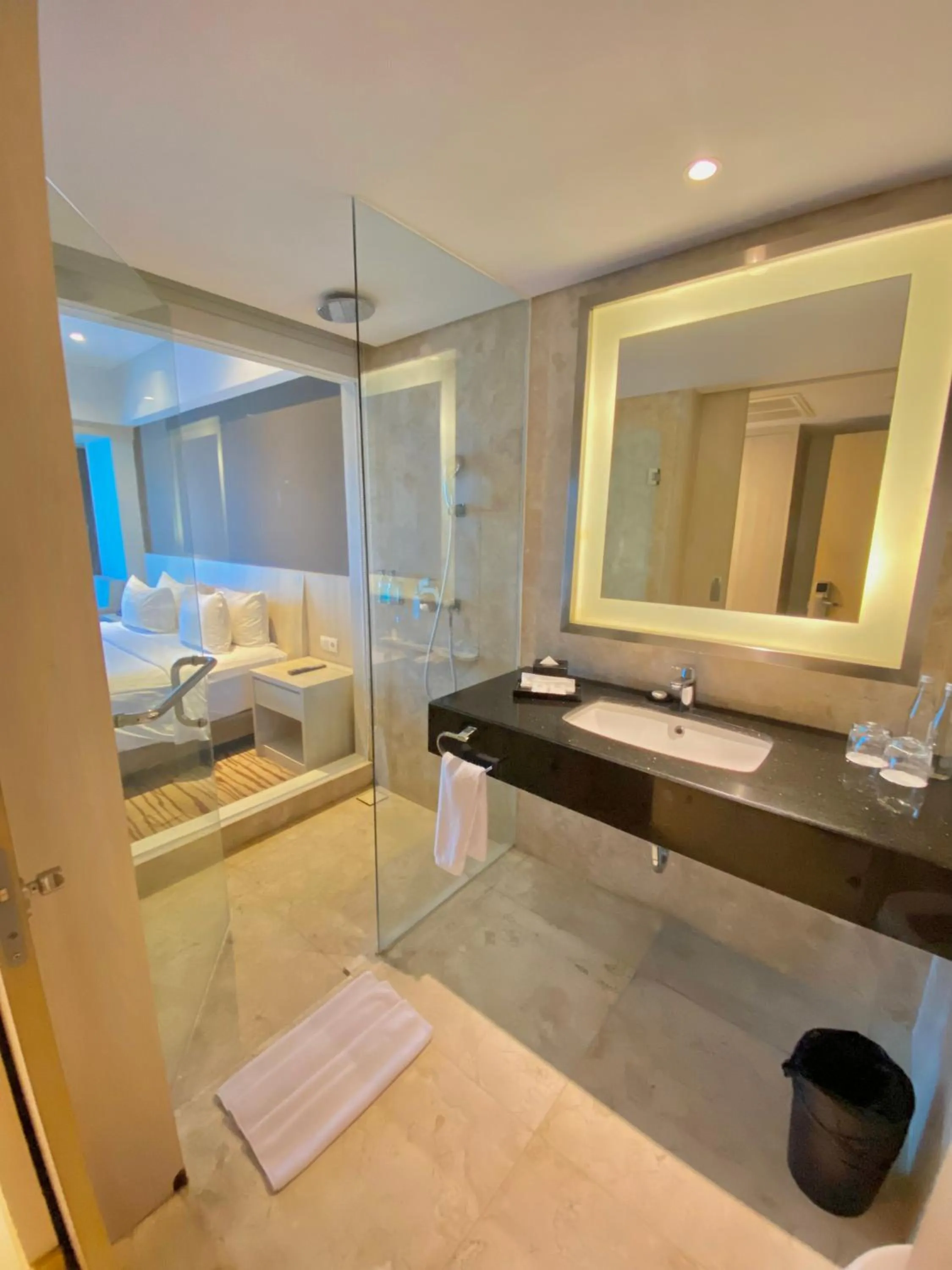 Bathroom in Sovereign Bali Hotel