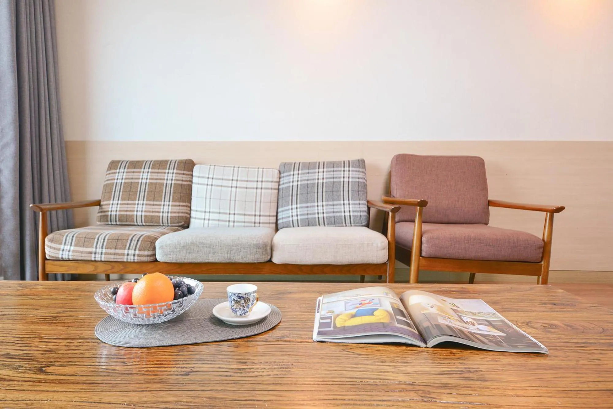Seating area in Jeju Resort