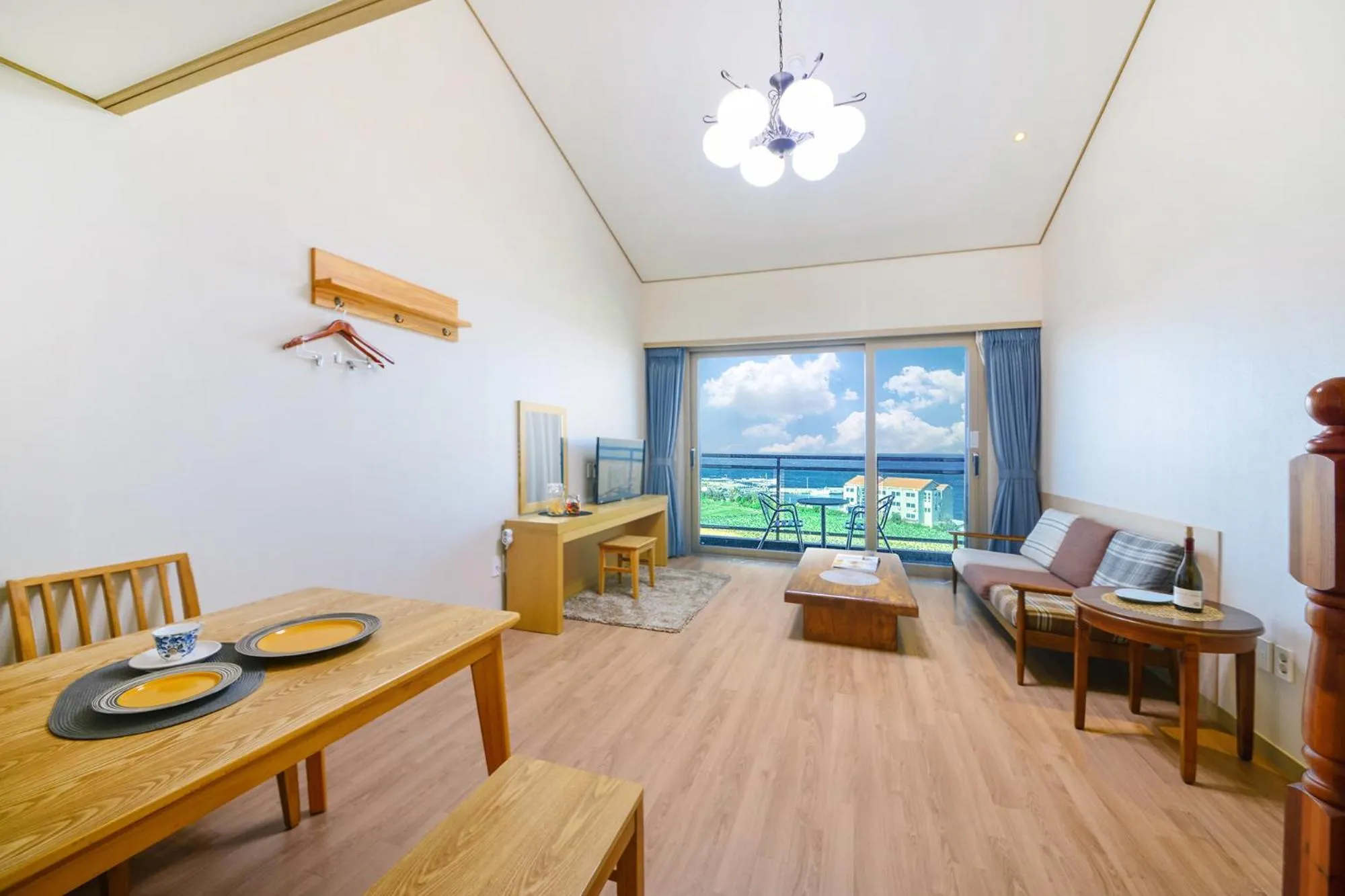 Living room in Jeju Resort