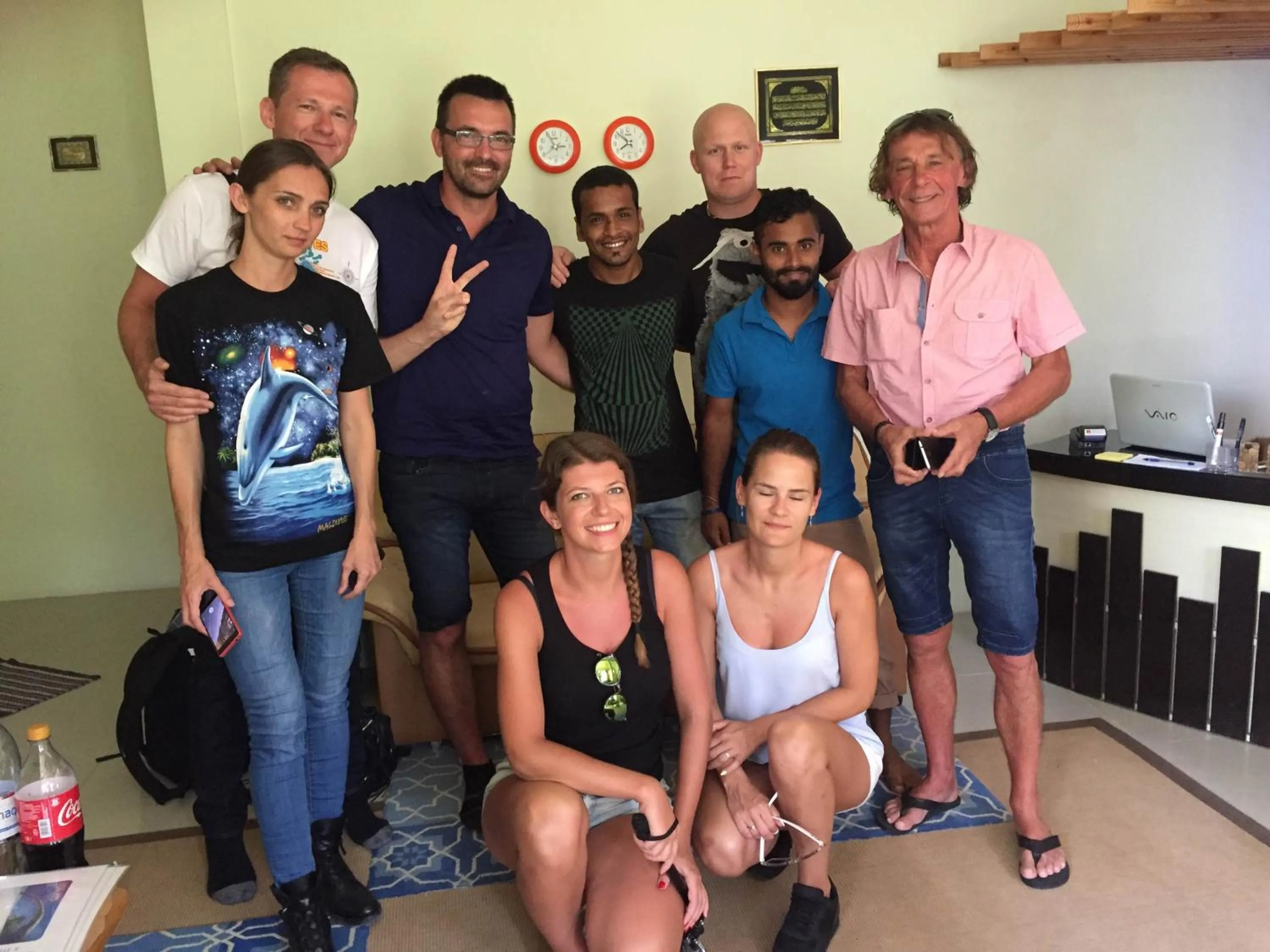 group of guests in Koimala Hotel