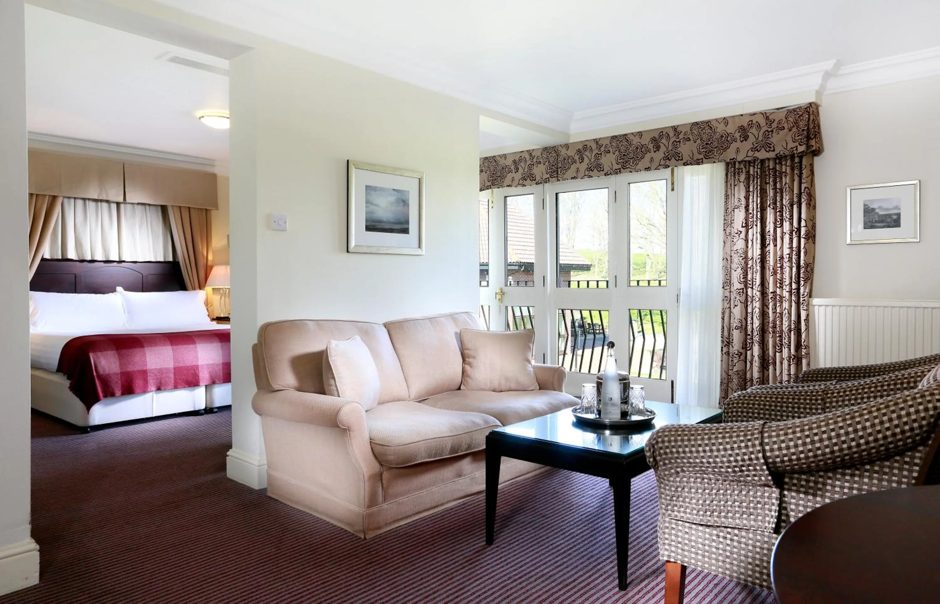 Bedroom, Bed in Macdonald Botley Park Hotel & Spa