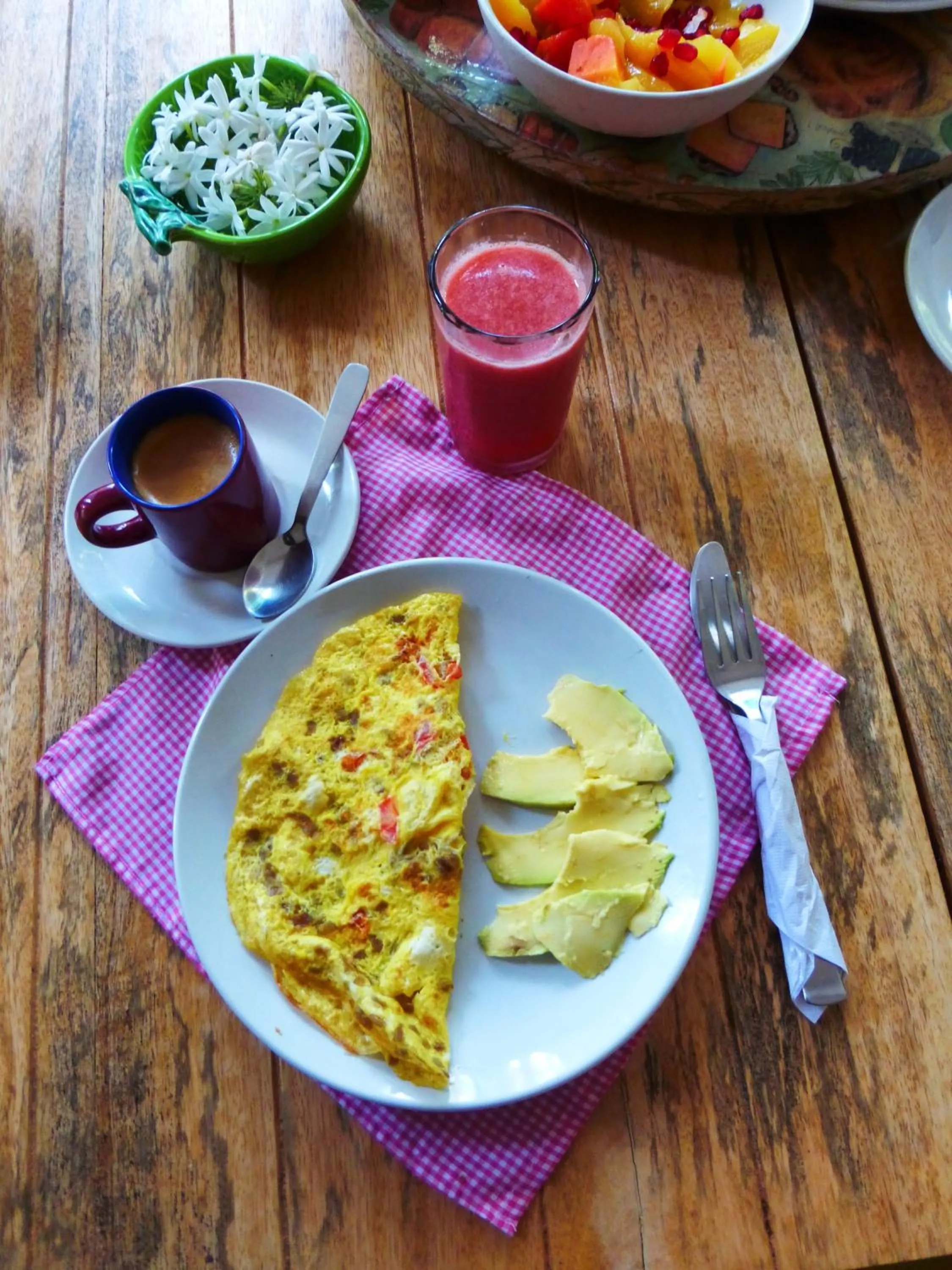 Food in Michèle's Garden